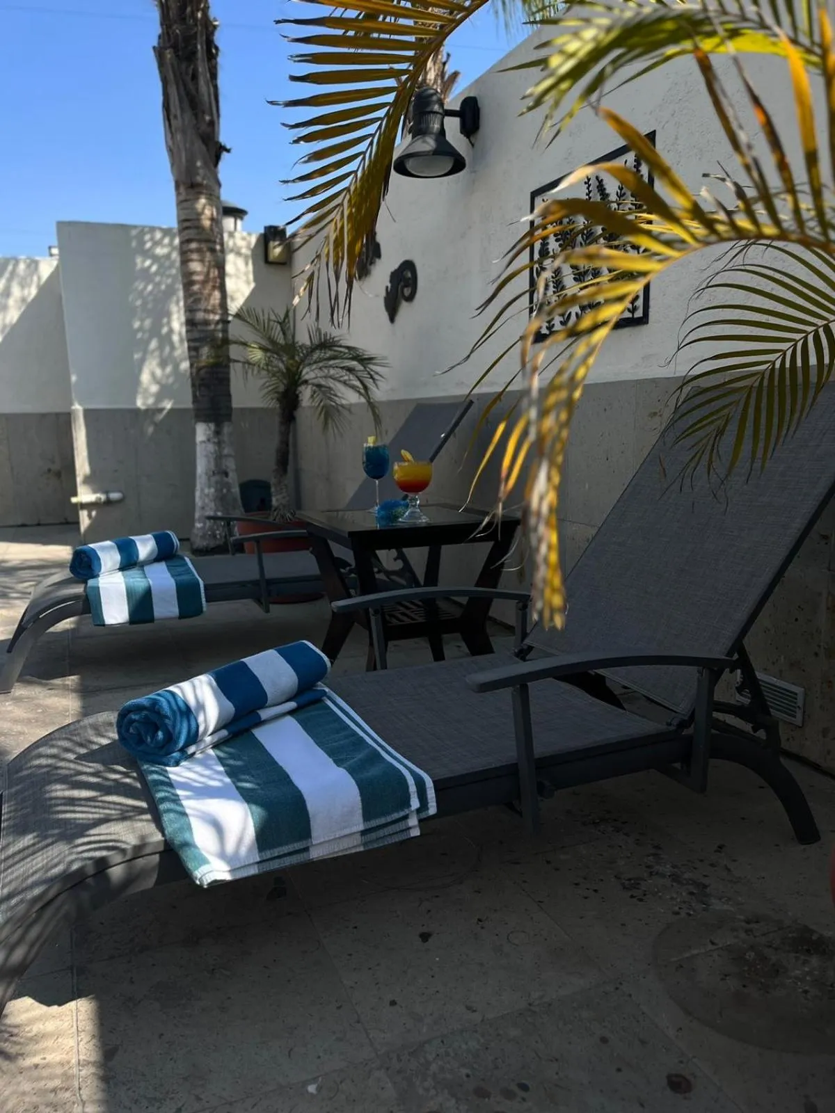 Swimming pool in Hotel San Carlos Tequisquiapan