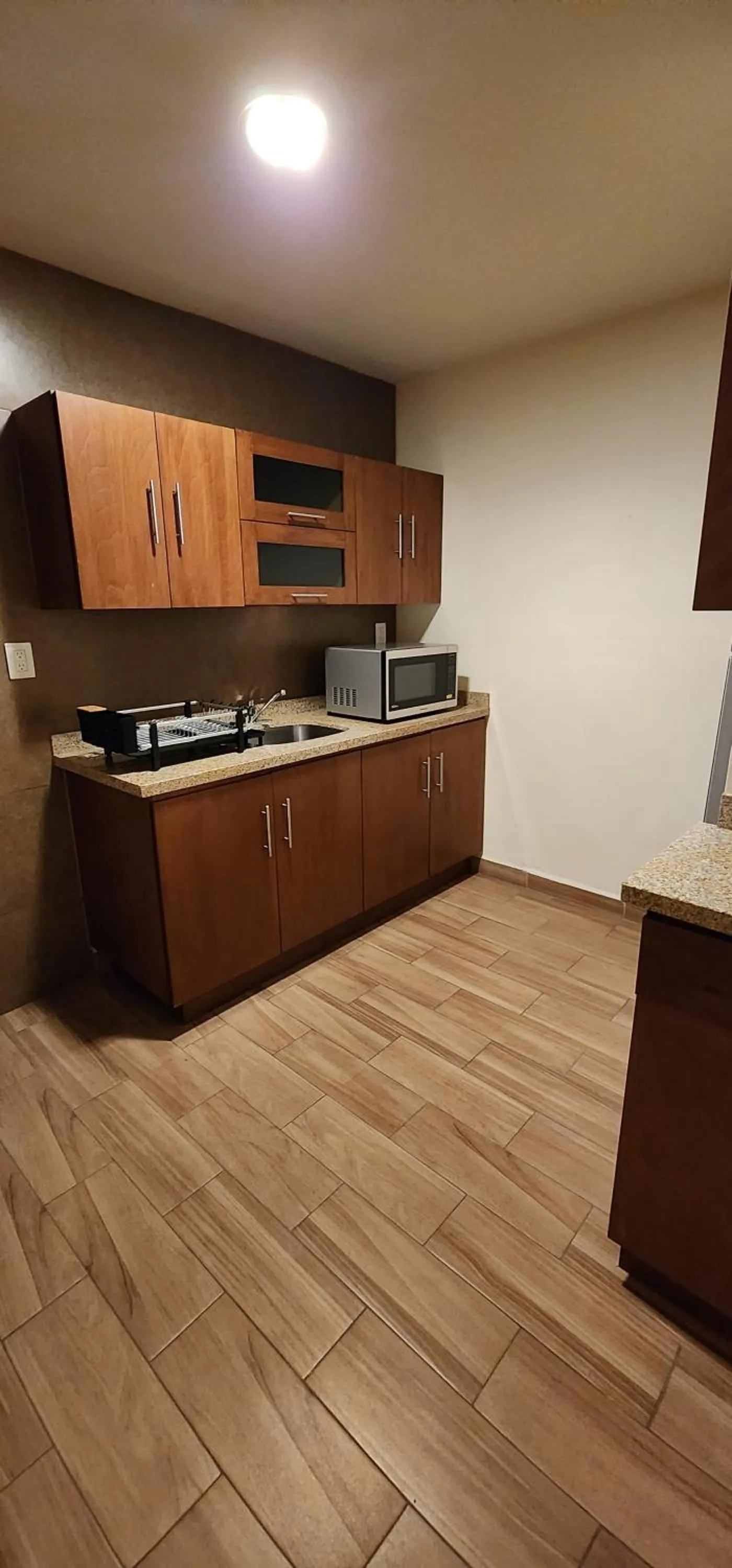 Kitchen or kitchenette in Hotel San Carlos Tequisquiapan