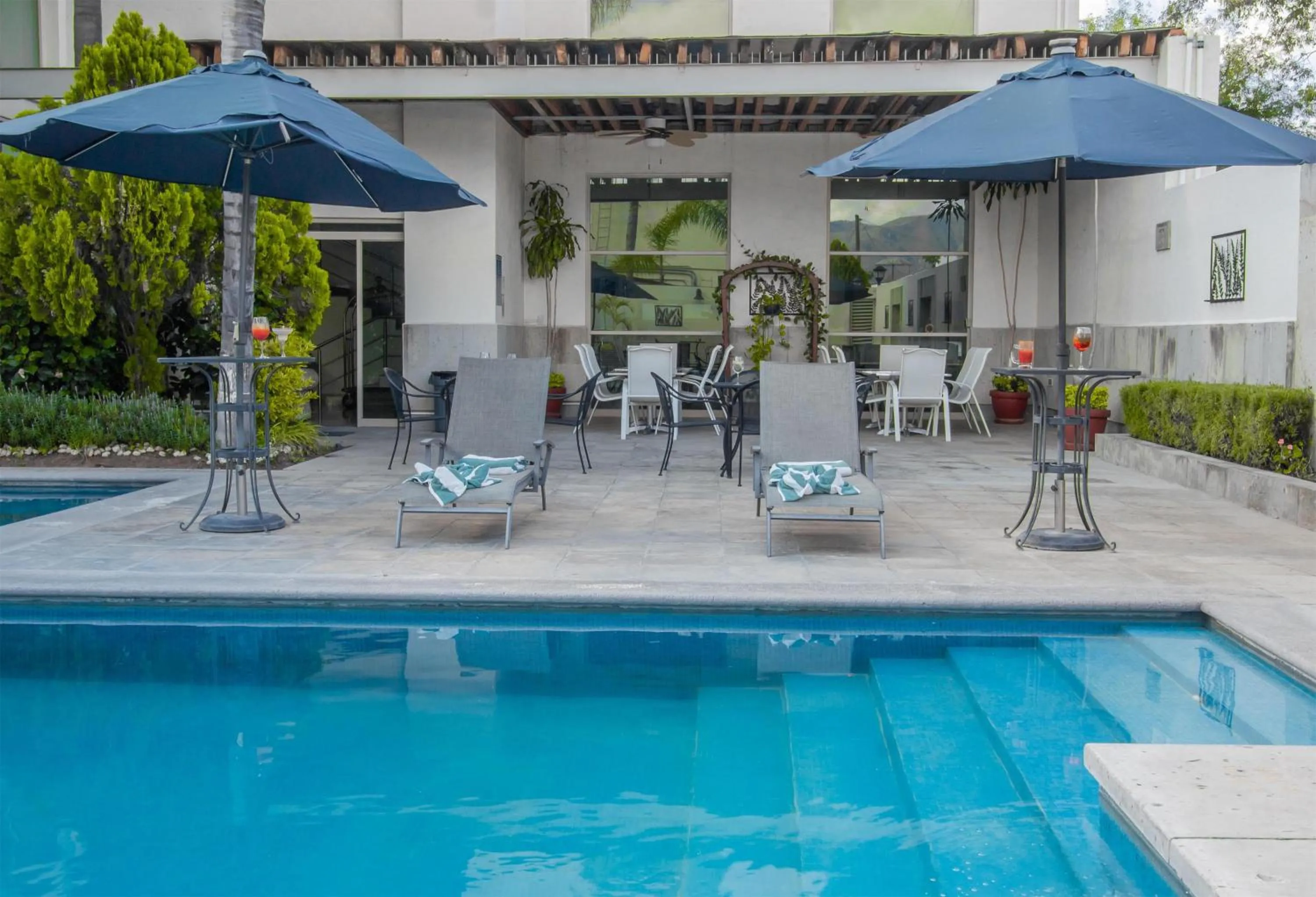 Pool view in Hecthorny San Carlos Tequisquiapan, BW Signature Collection