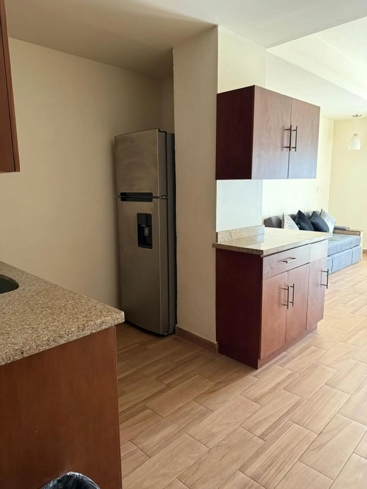 Kitchen or kitchenette in Hotel San Carlos Tequisquiapan