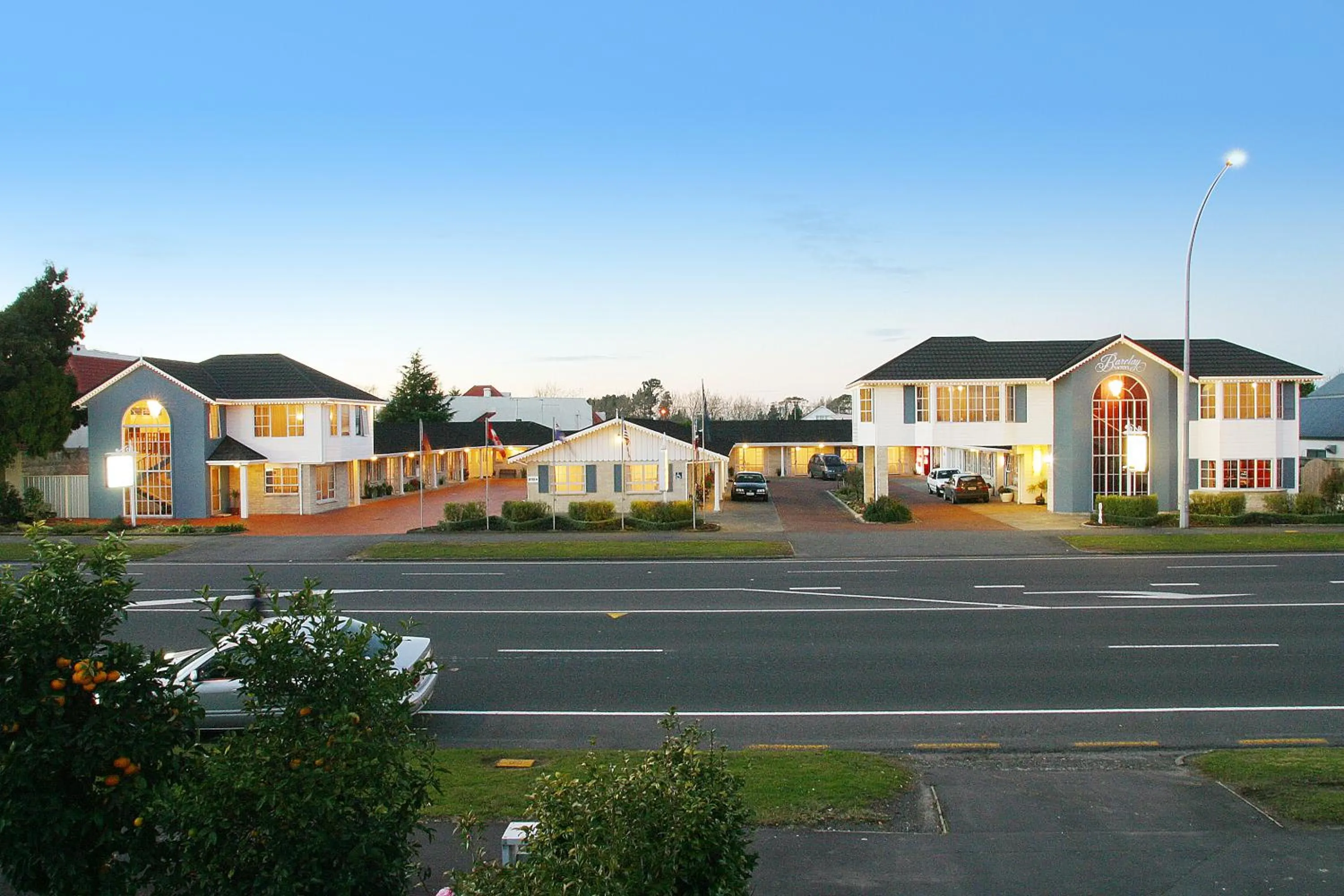 Property building in Barclay Motel