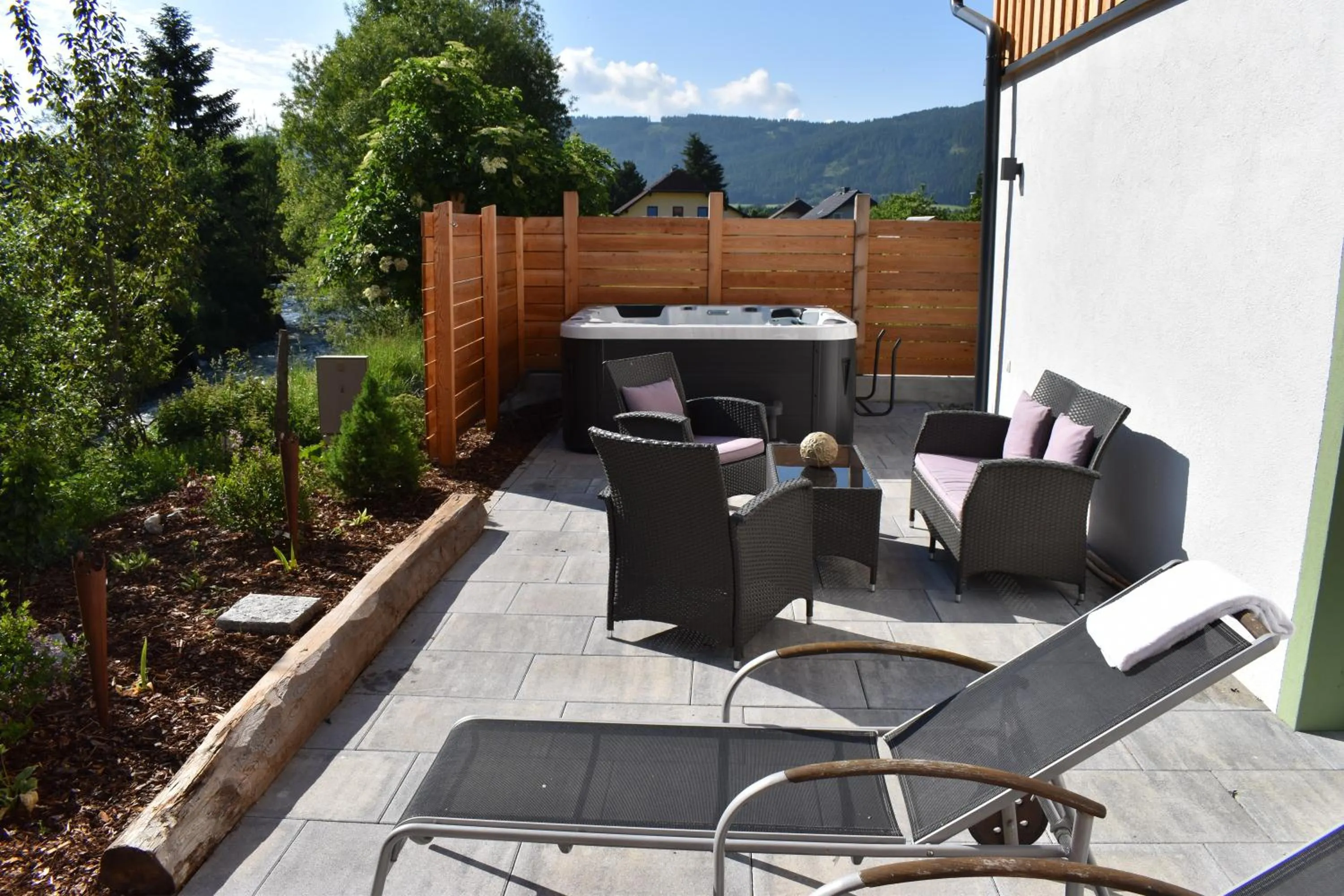 Balcony/Terrace in Landschützer's Country Suites