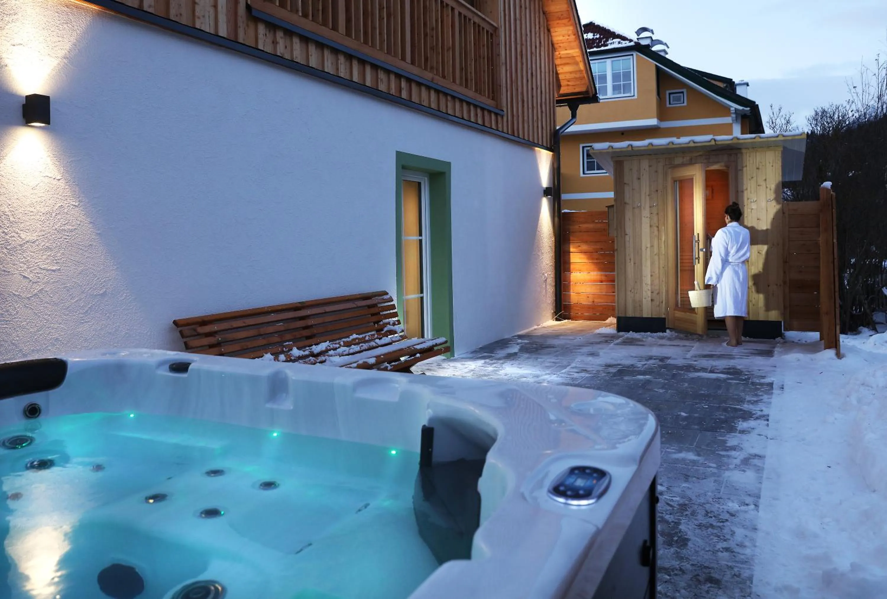 Winter in Landschützer's Country Suites