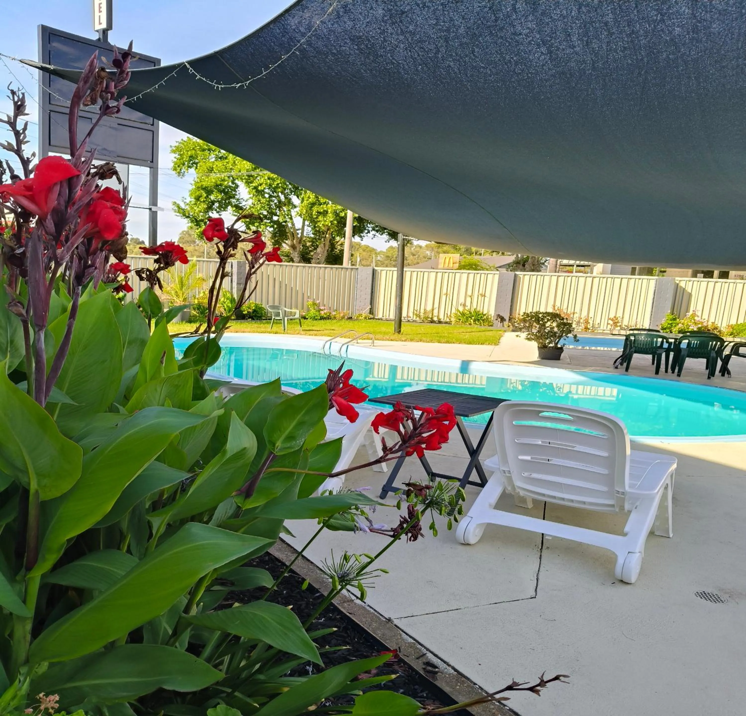Swimming pool in Wangaratta Motor Inn
