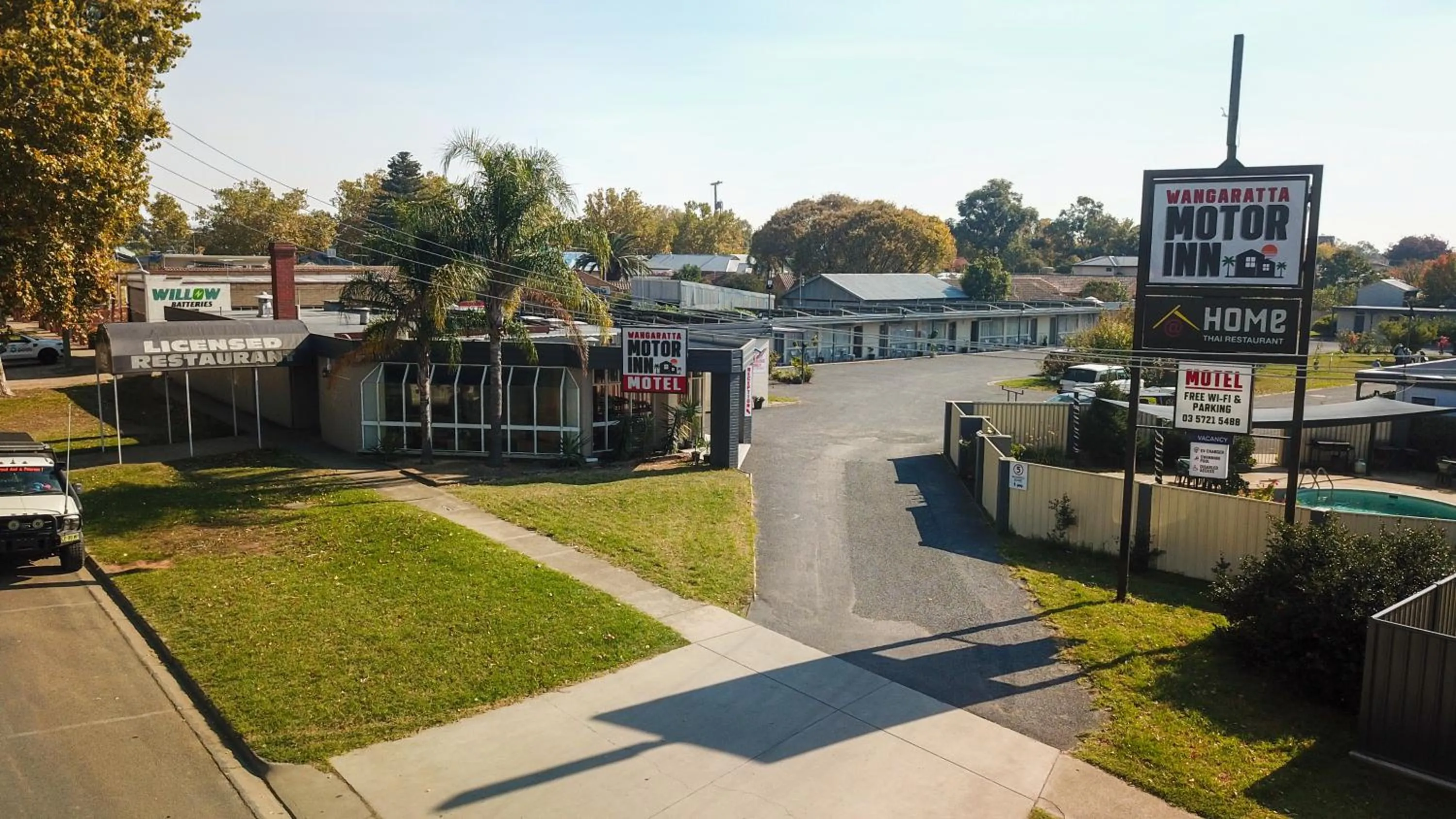 Street view in Wangaratta Motor Inn