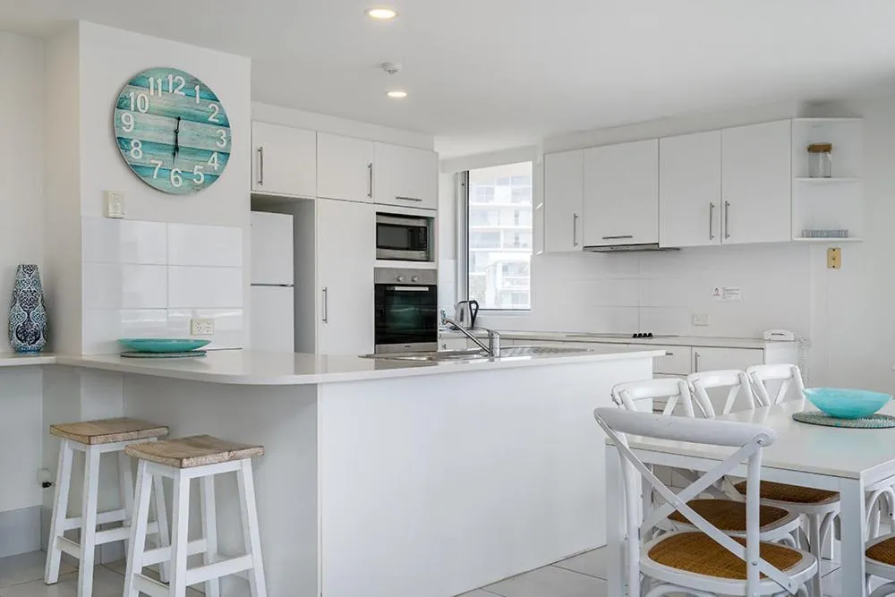 kitchen in Rainbow Bay Resort Holiday Apartments