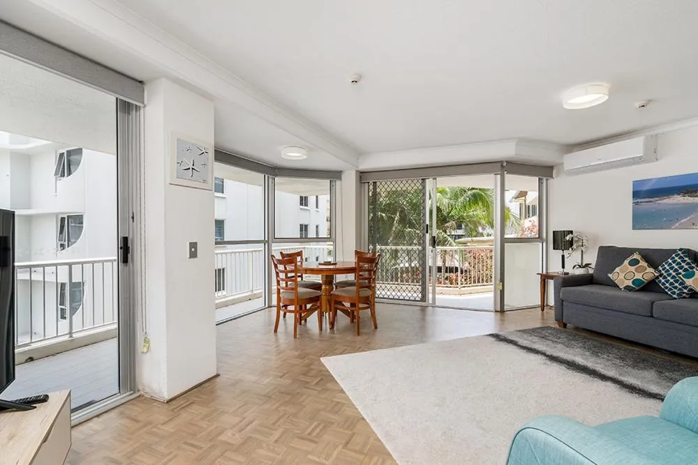 Living room in Rainbow Bay Resort Holiday Apartments