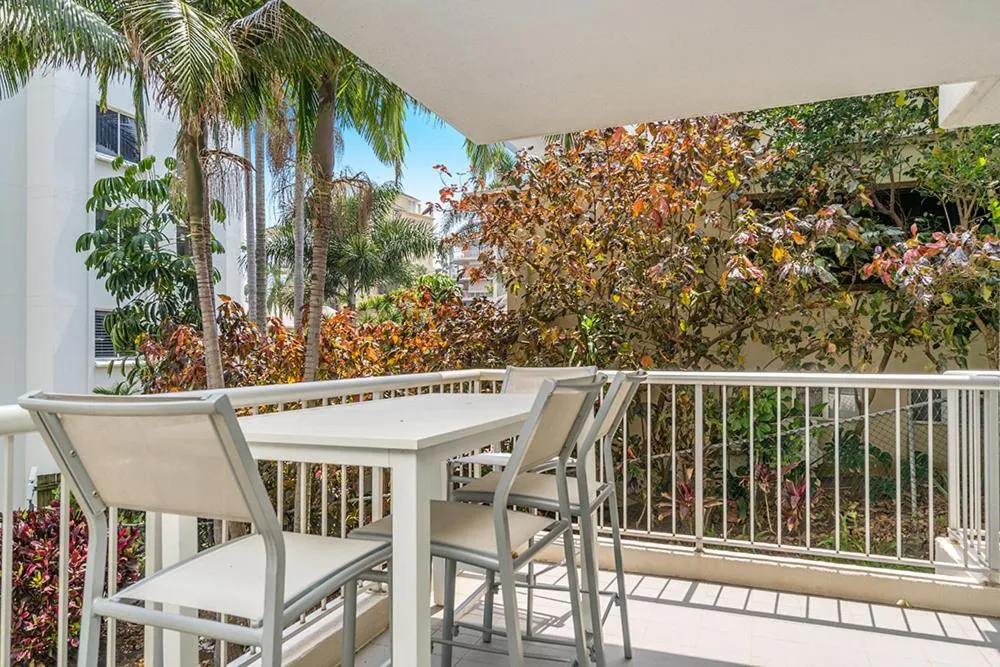 Patio in Rainbow Bay Resort Holiday Apartments