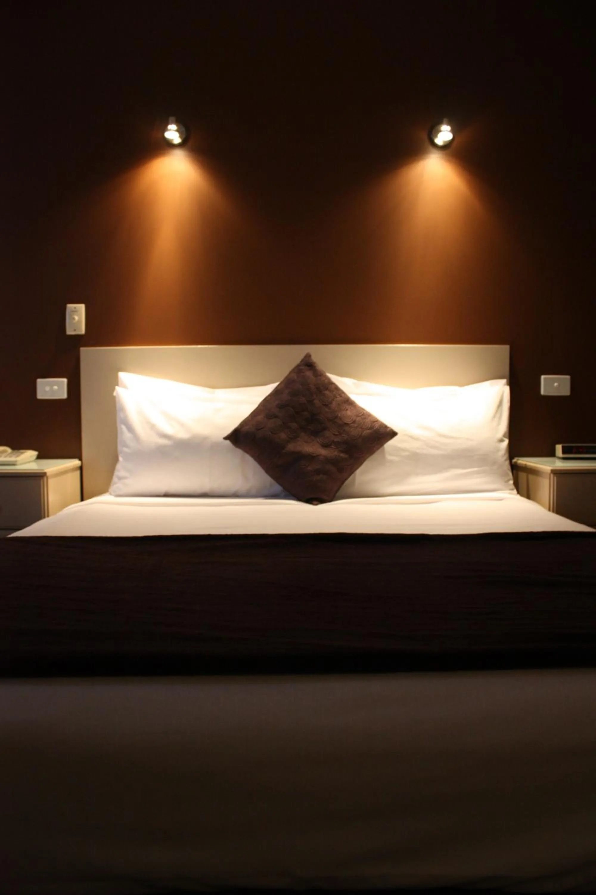 Bed in Comfort Inn Robe