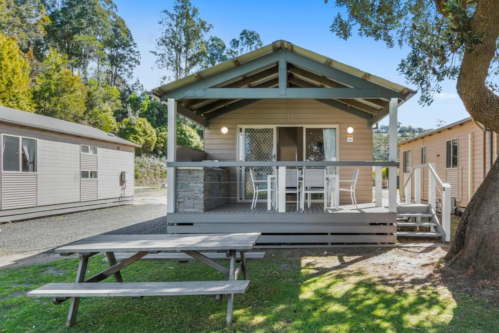 Balcony/Terrace in Ingenia Holidays Eden Beachfront