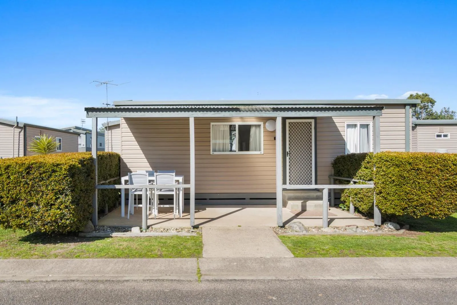 Balcony/Terrace in Ingenia Holidays Eden Beachfront