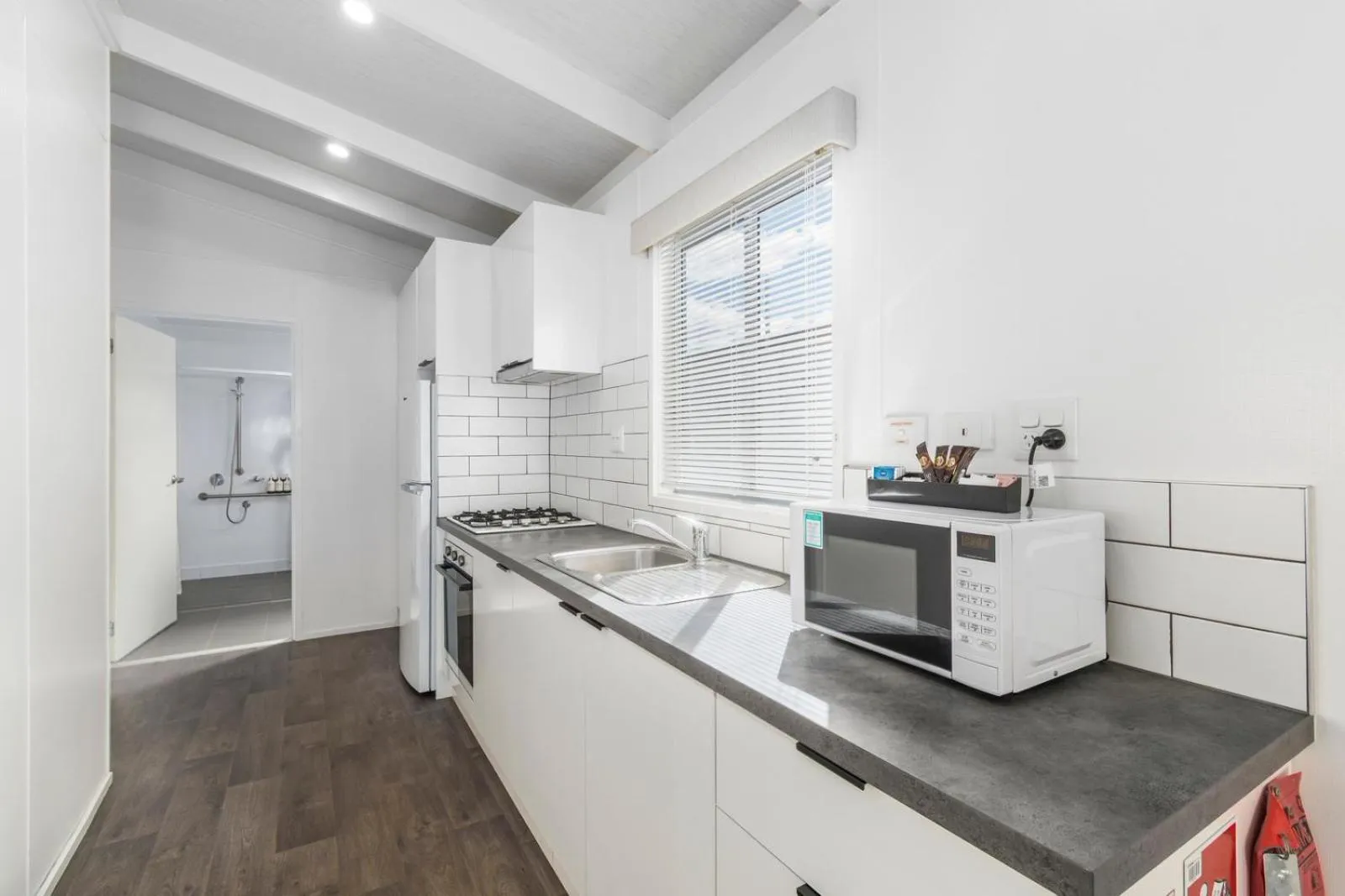 Kitchen or kitchenette in Ingenia Holidays Eden Beachfront