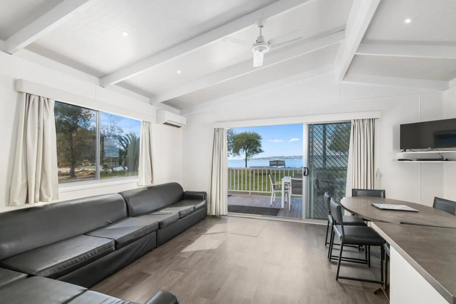 Living room in Ingenia Holidays Eden Beachfront