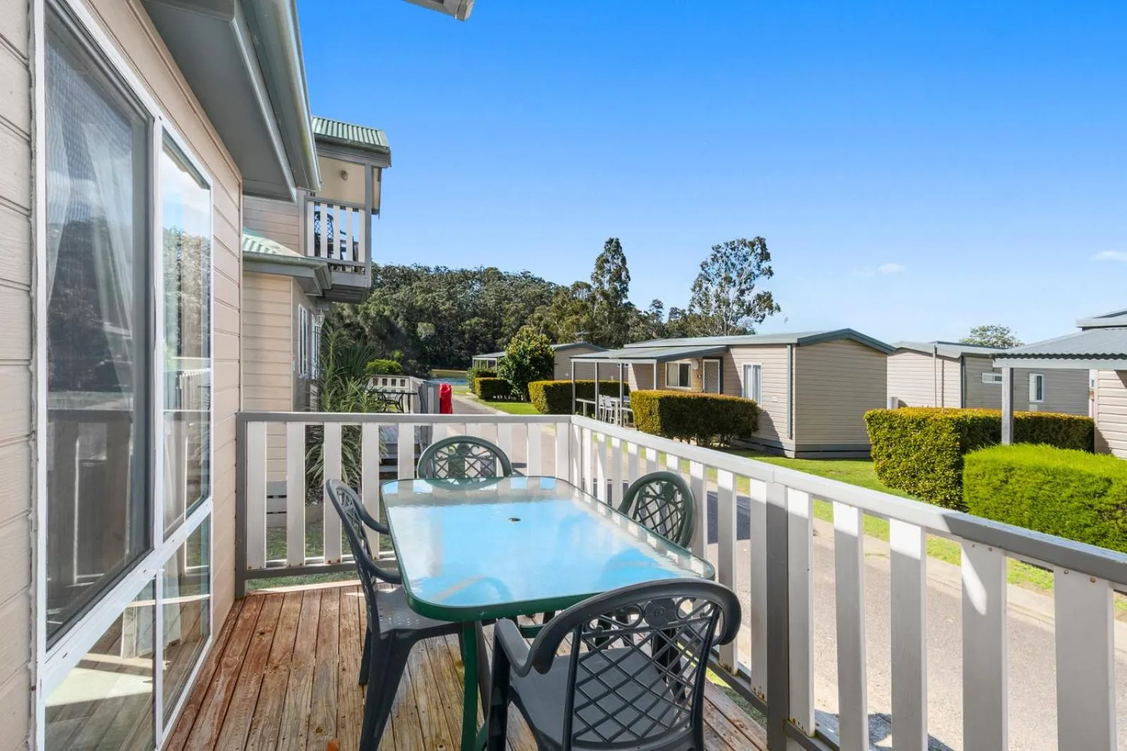 Balcony/Terrace in Ingenia Holidays Eden Beachfront