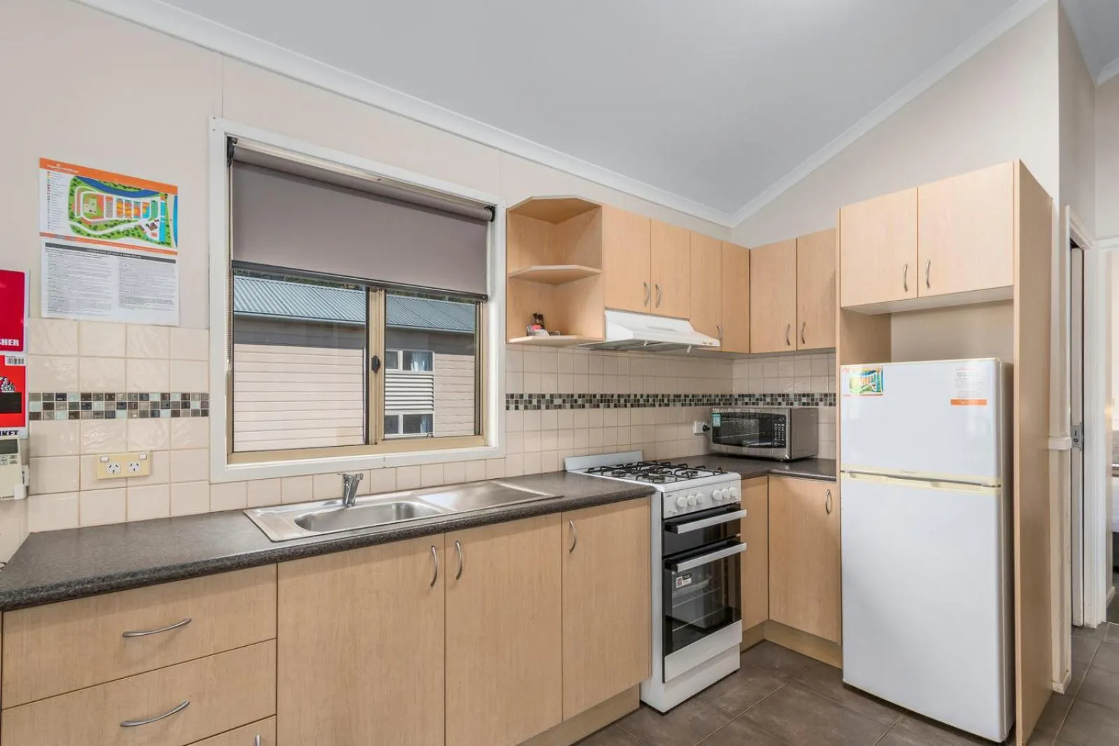 Kitchen or kitchenette in Ingenia Holidays Eden Beachfront