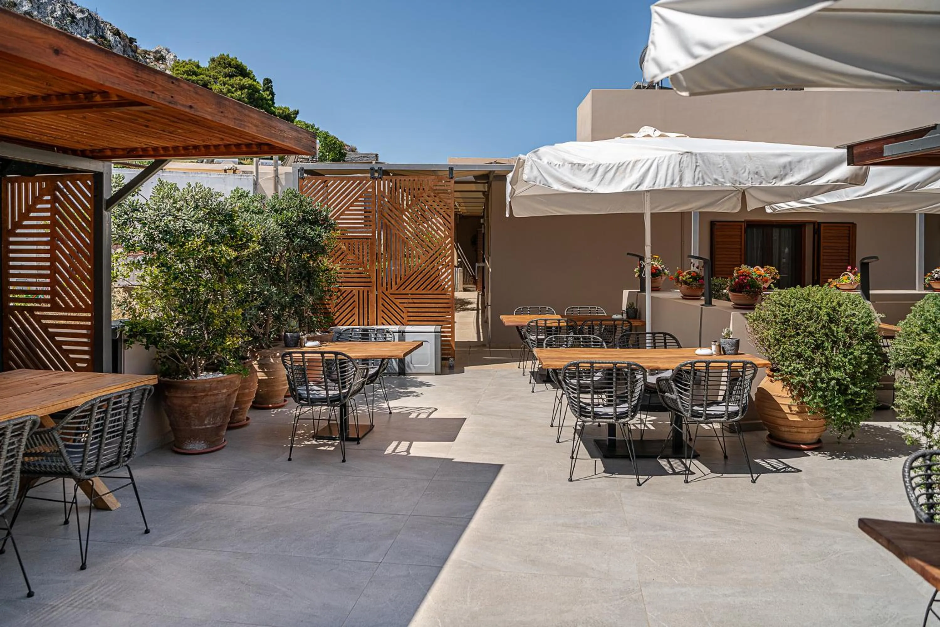 Restaurant/places to eat in Casa D'Irene Deluxe Hotel