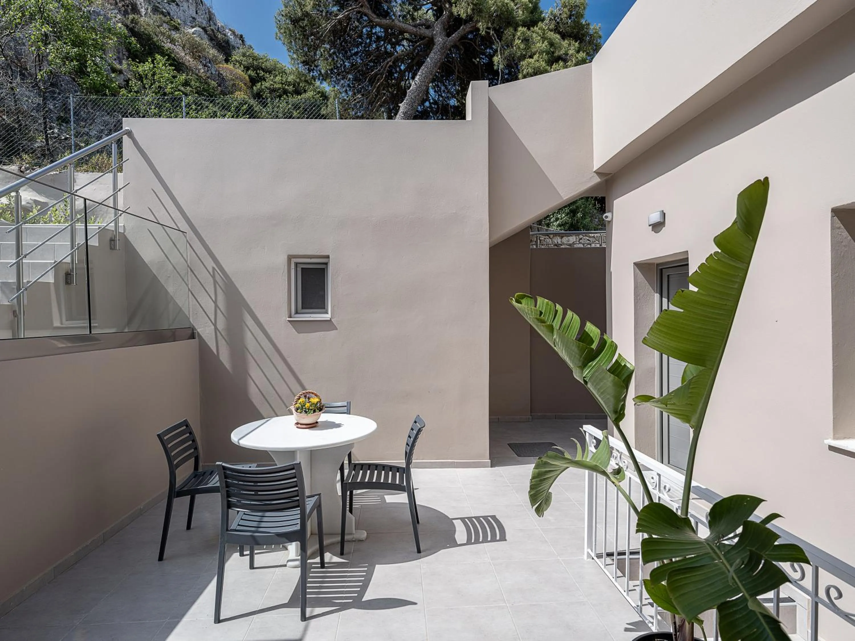 Patio in Casa D'Irene Deluxe Hotel