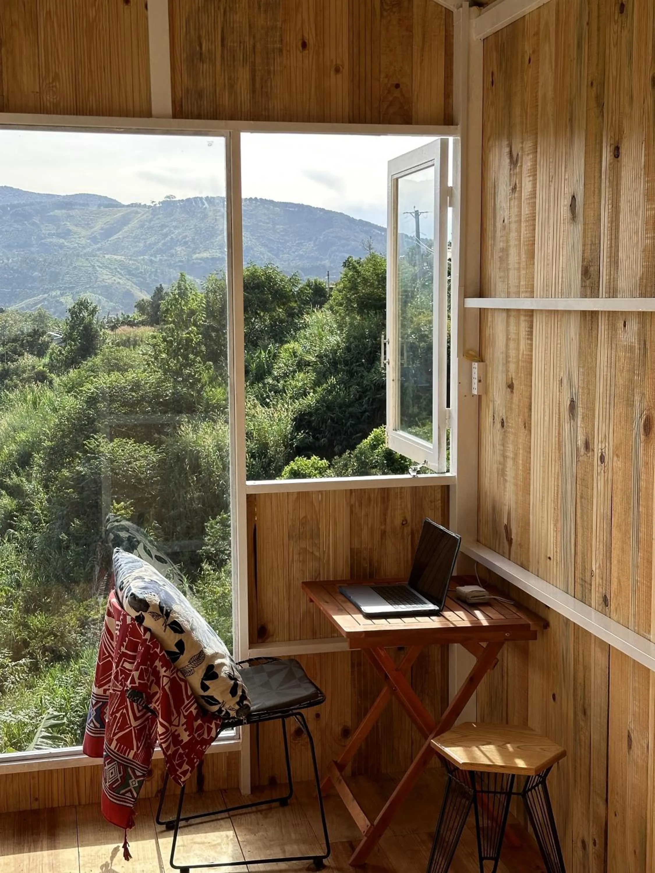 Natural landscape in Midori Heritage Coffee Farm