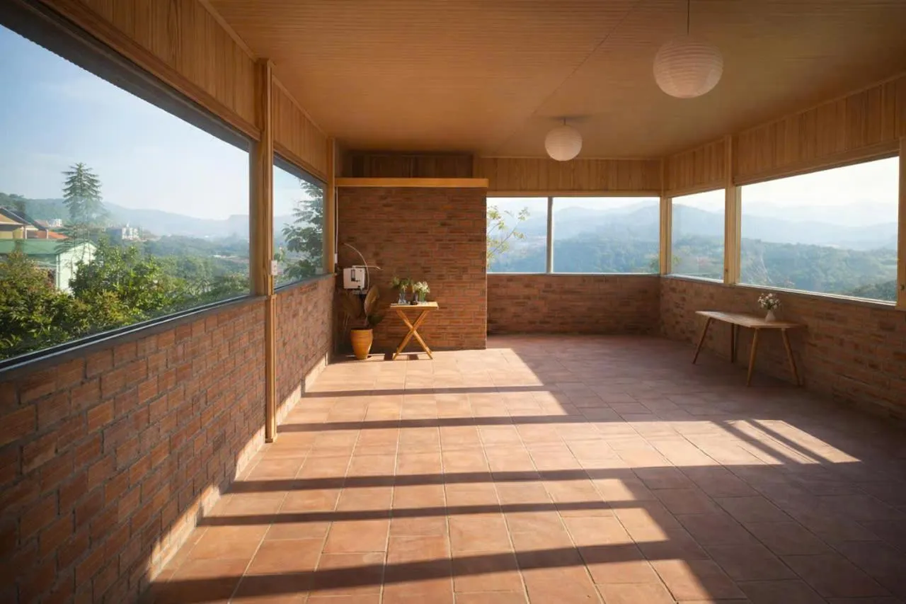 Natural landscape in Midori Heritage Coffee Farm