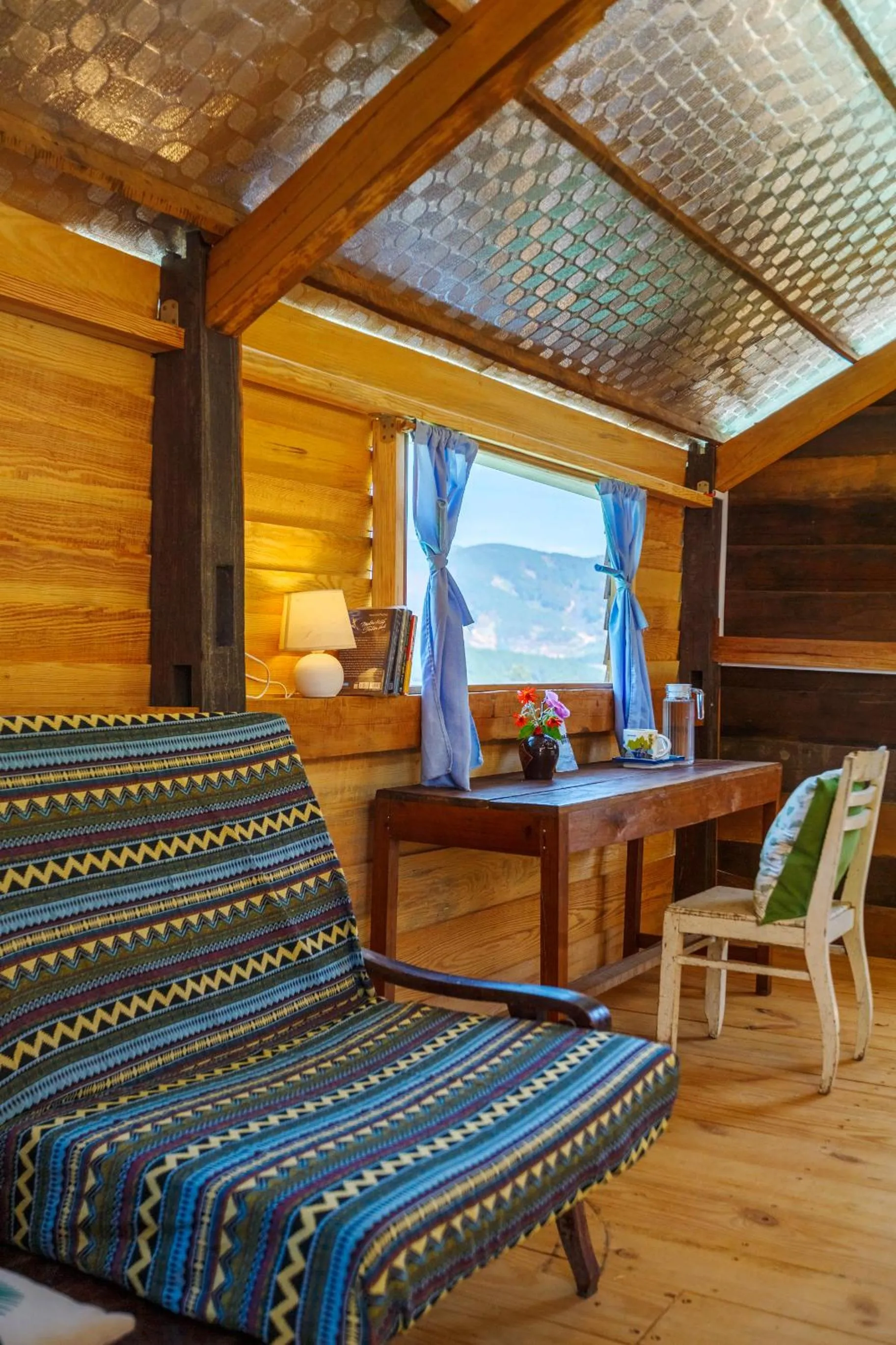 Seating area in Midori Heritage Coffee Farm