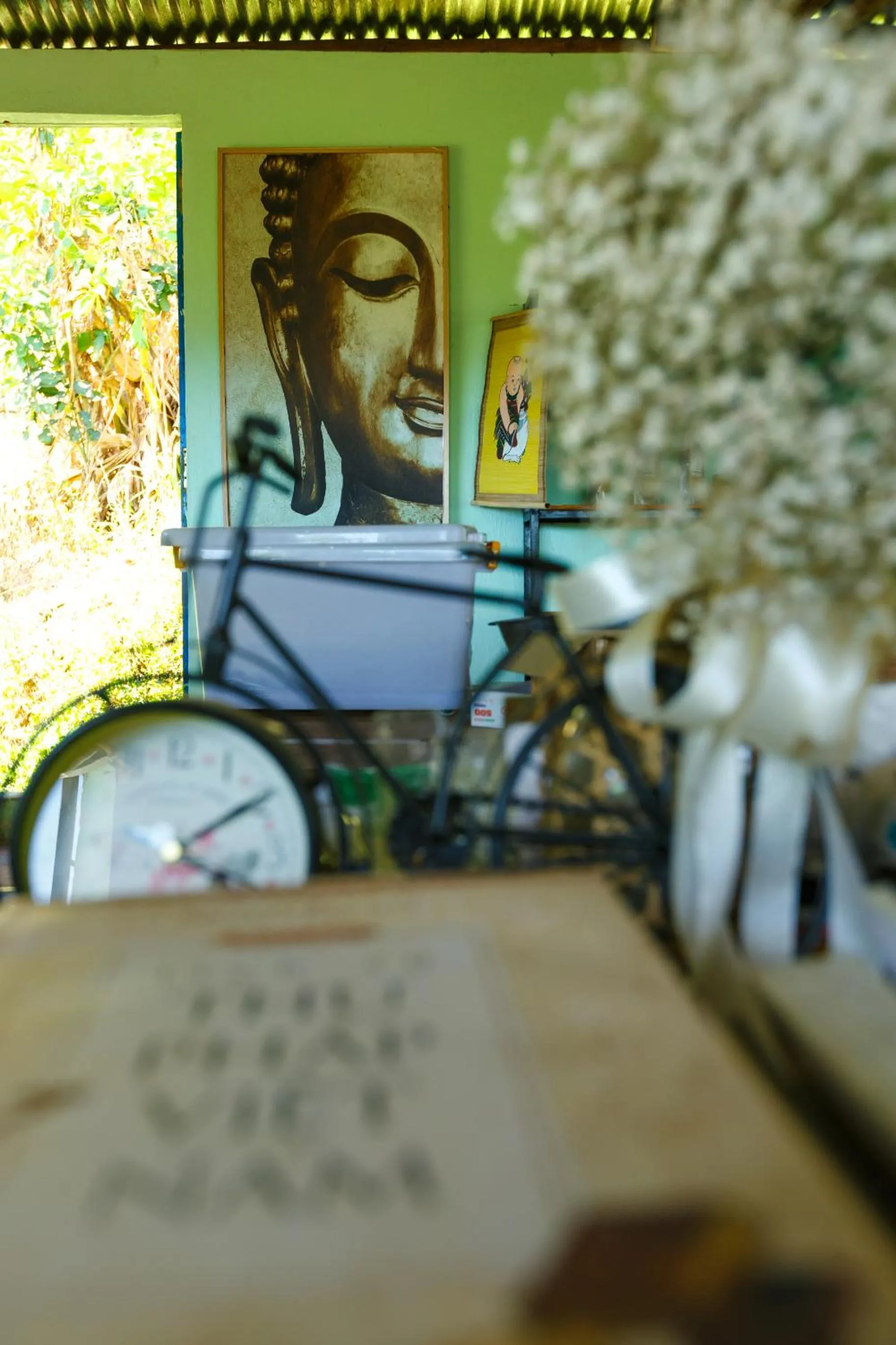 Decorative detail in Midori Heritage Coffee Farm