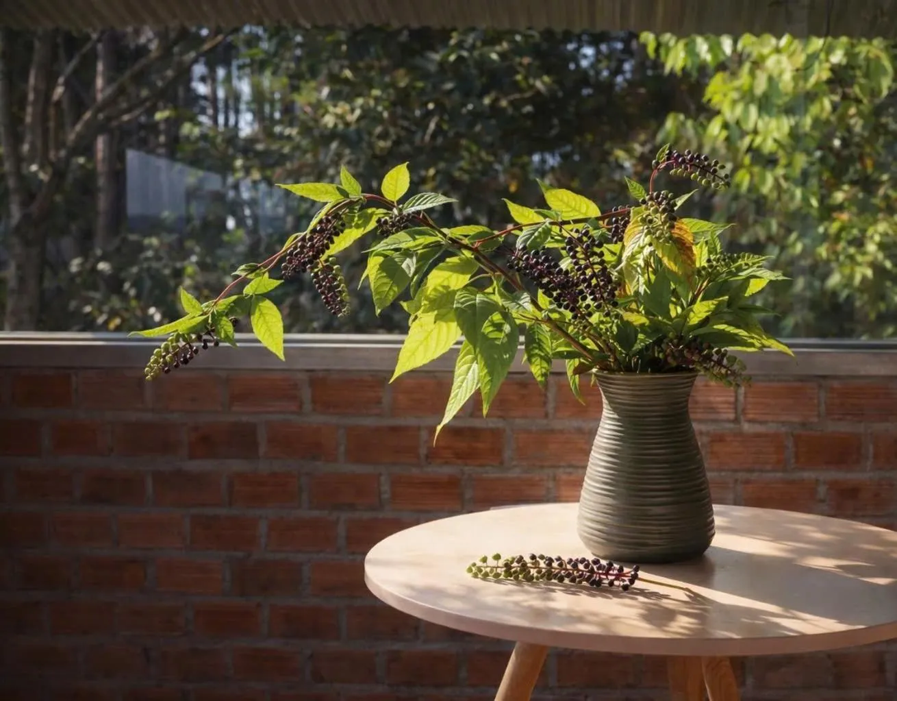 Decorative detail in Midori Heritage Coffee Farm