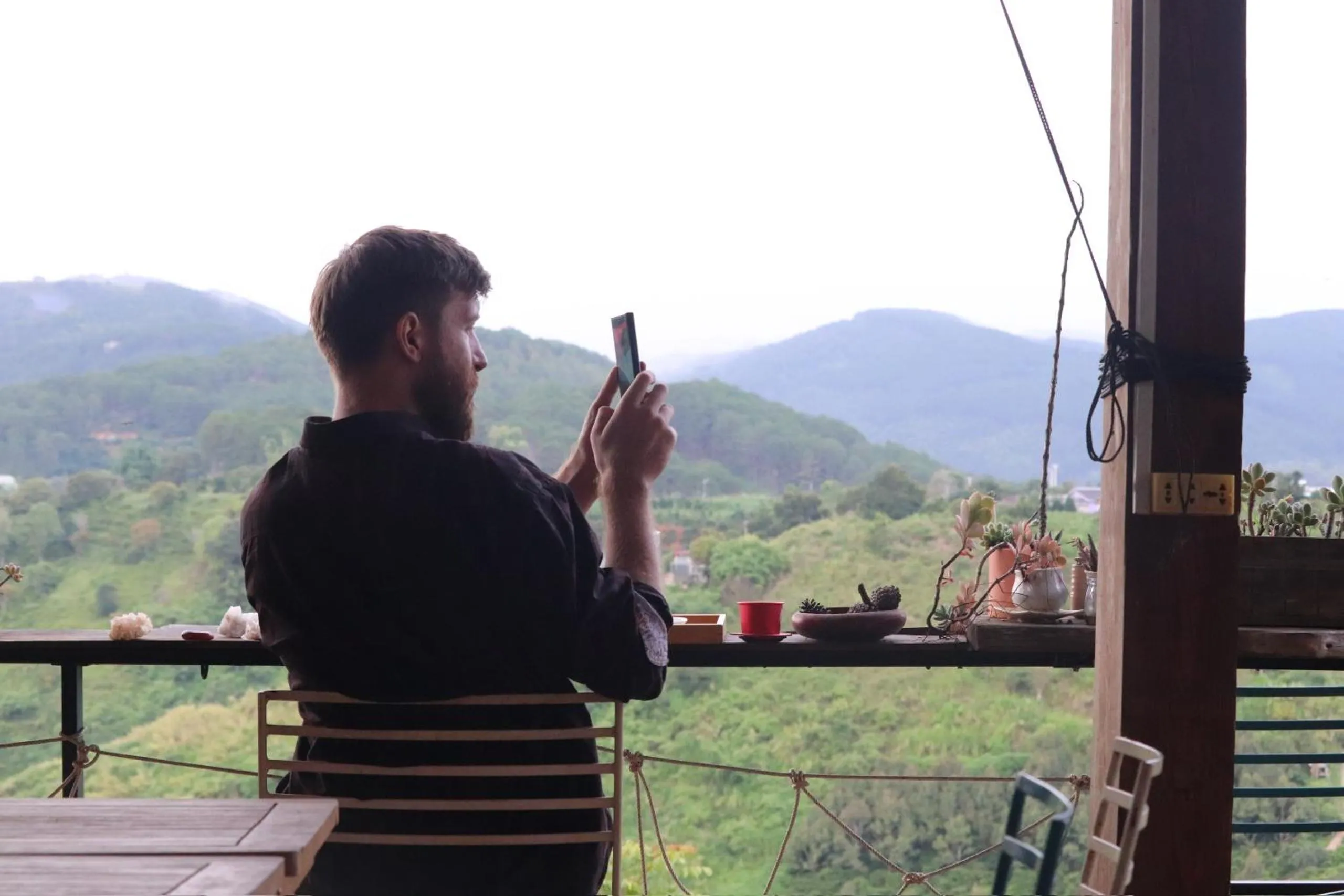 People in Midori Heritage Coffee Farm