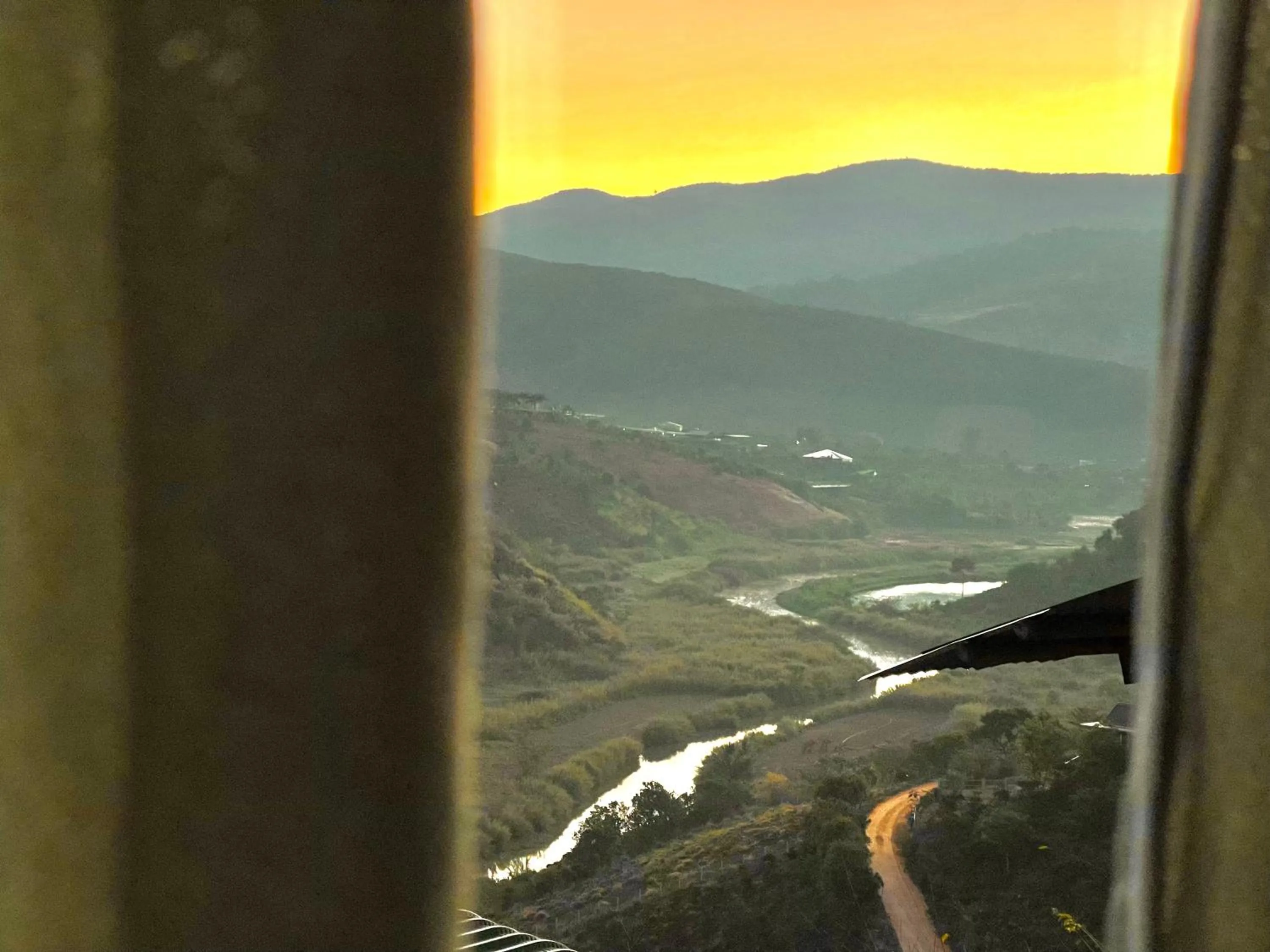 Natural landscape in Midori Heritage Coffee Farm