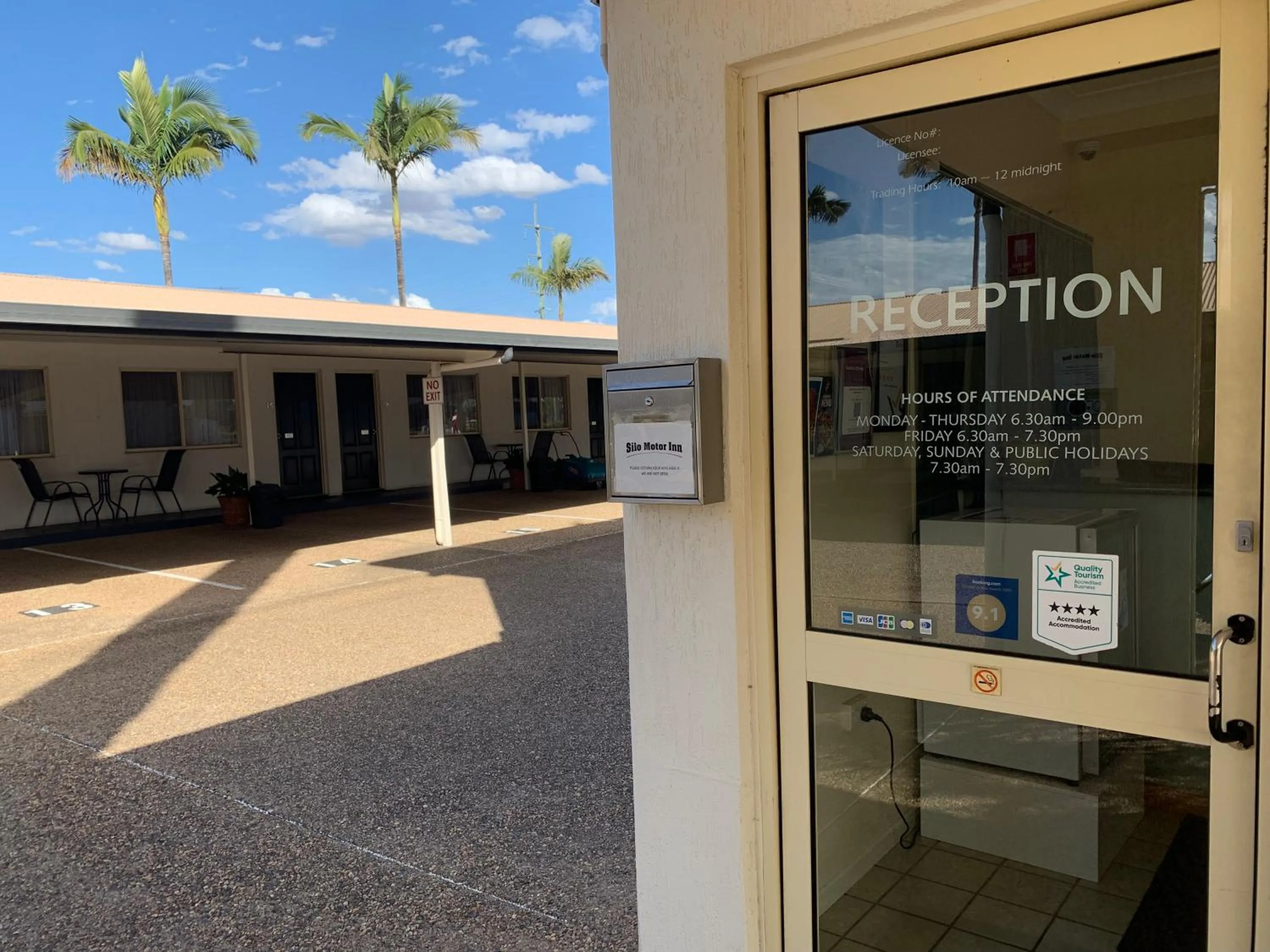 Lobby or reception in Silo Motor Inn Biloela