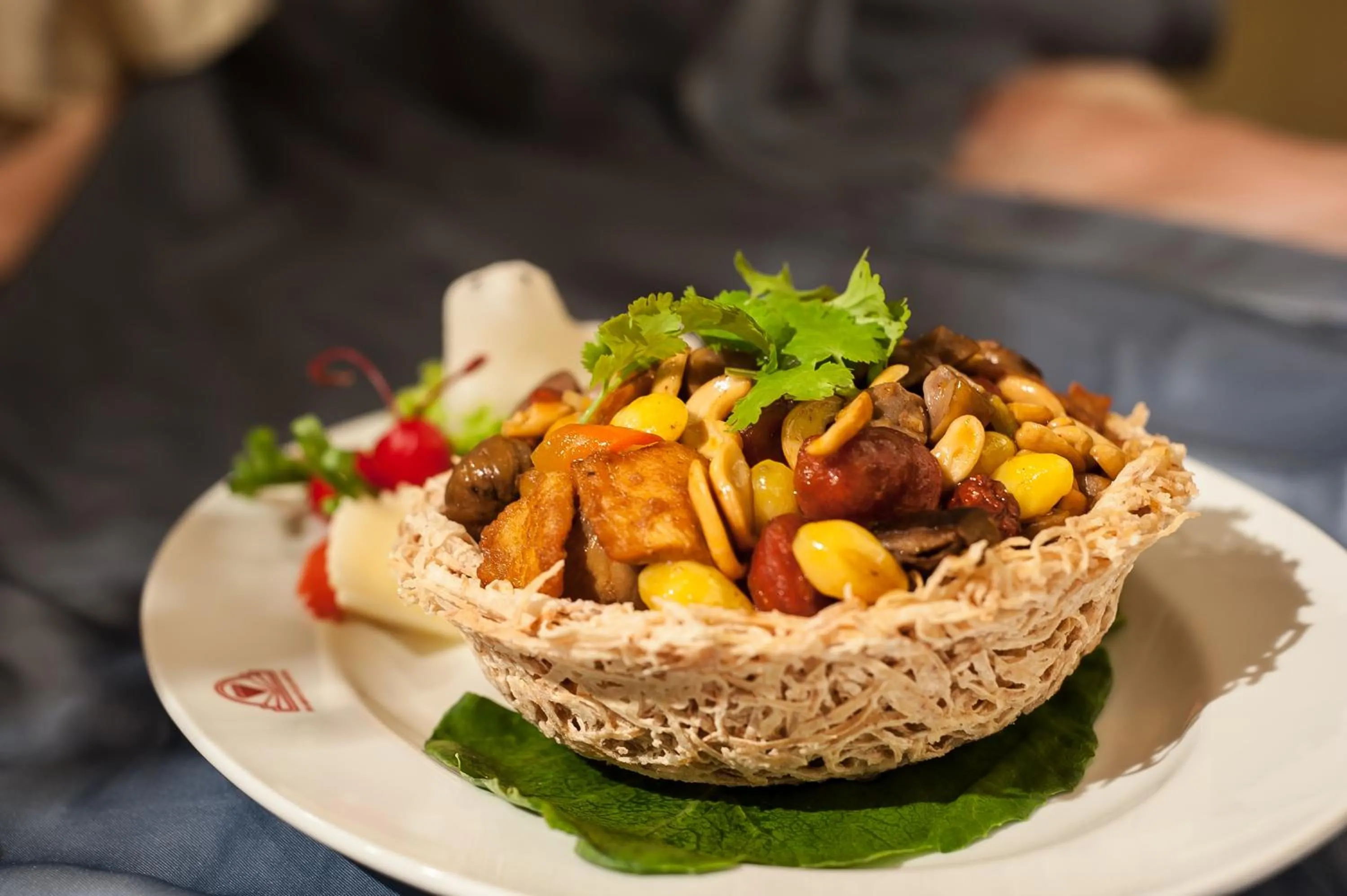 Food close-up in Diamond Plaza Hotel