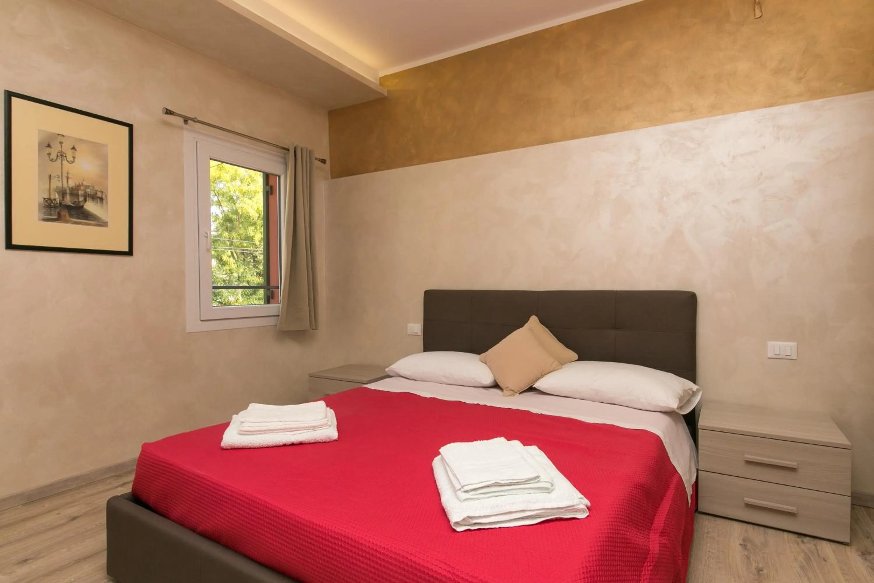 Bed in Red Lion Guest House