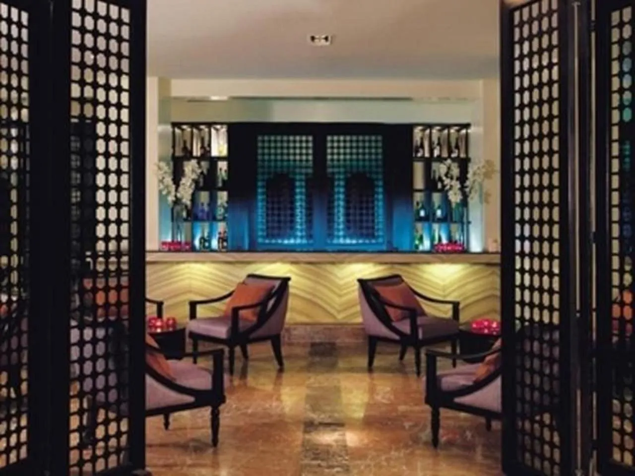 Seating area in Pemako