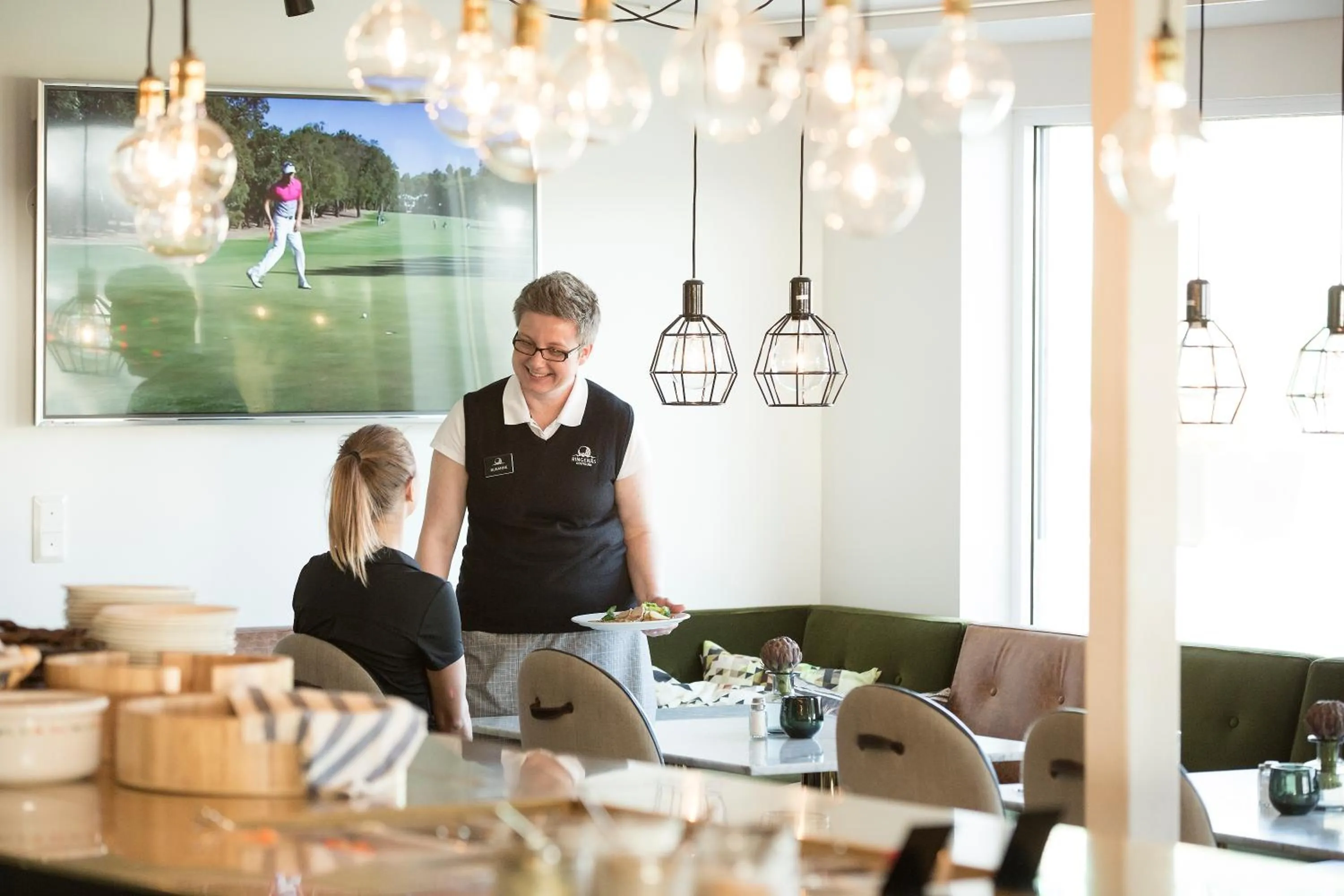 Communal lounge/ TV room in Ringenäs Hotell & Konferens