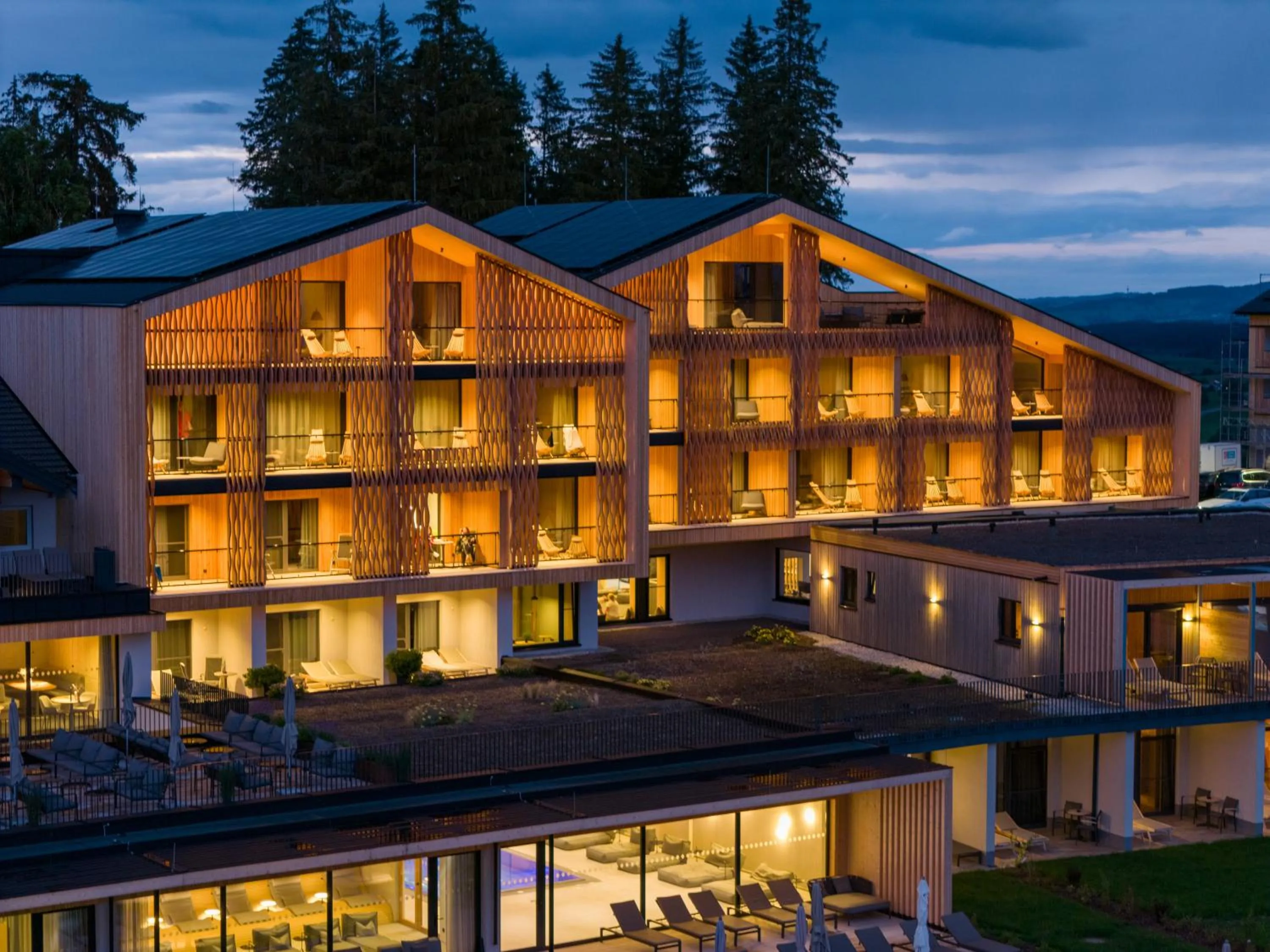 Property building in PANORAMA Allgäu Spa Resort