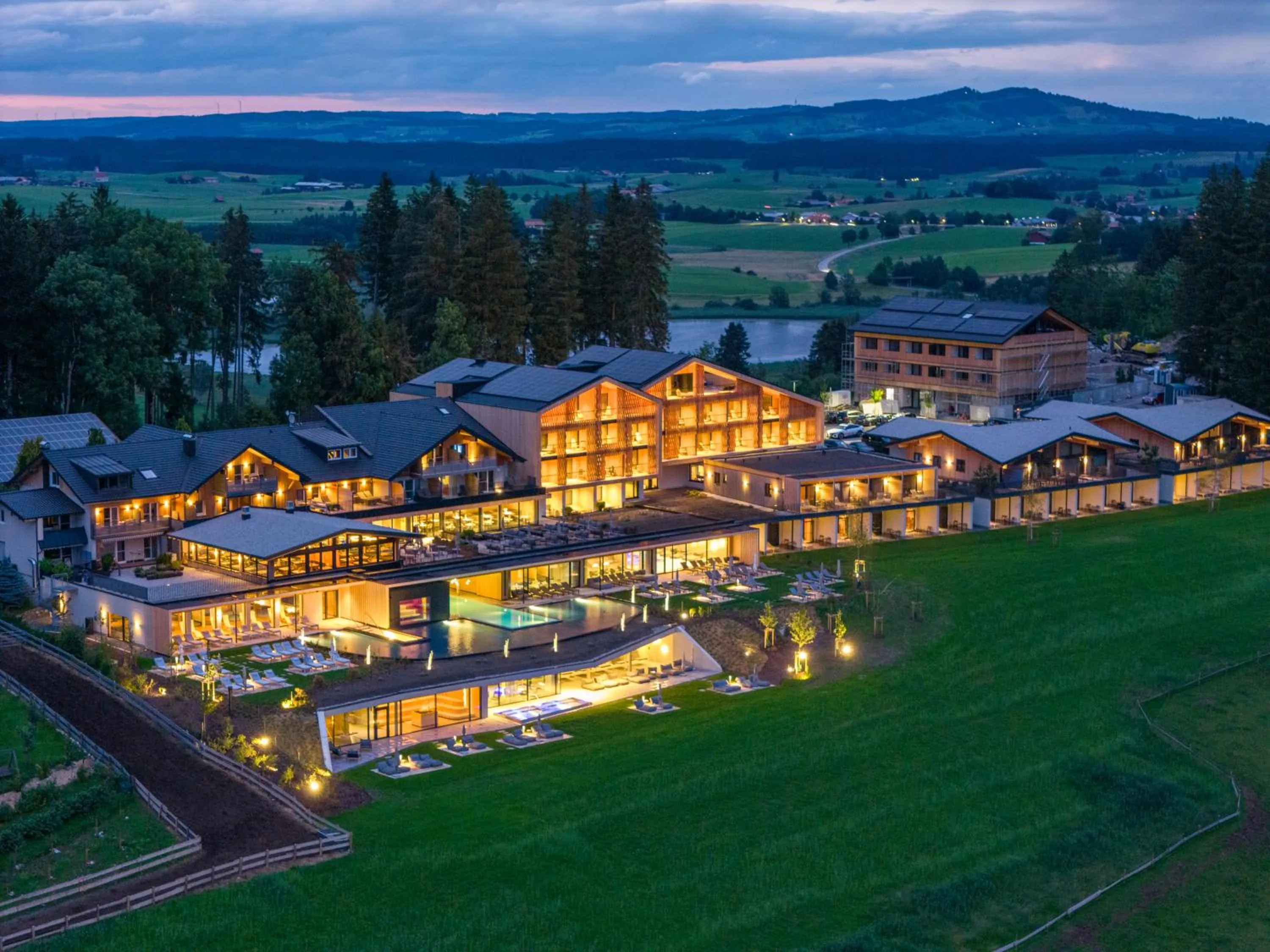 Property building in PANORAMA Allgäu Spa Resort