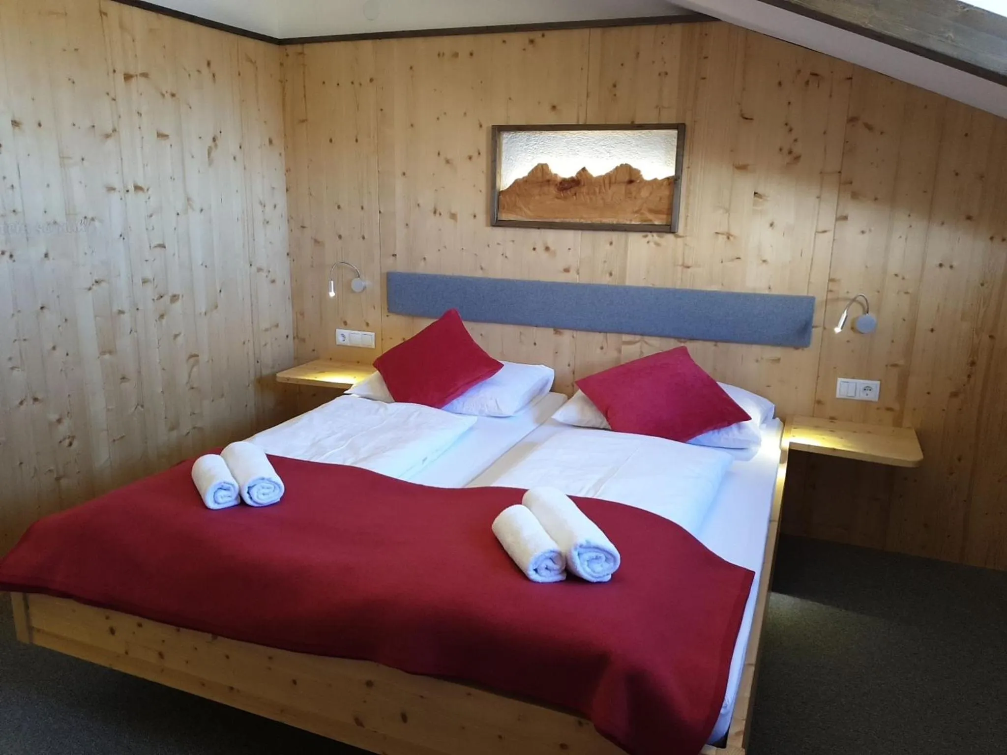 Bed in Berghotel Türlwand