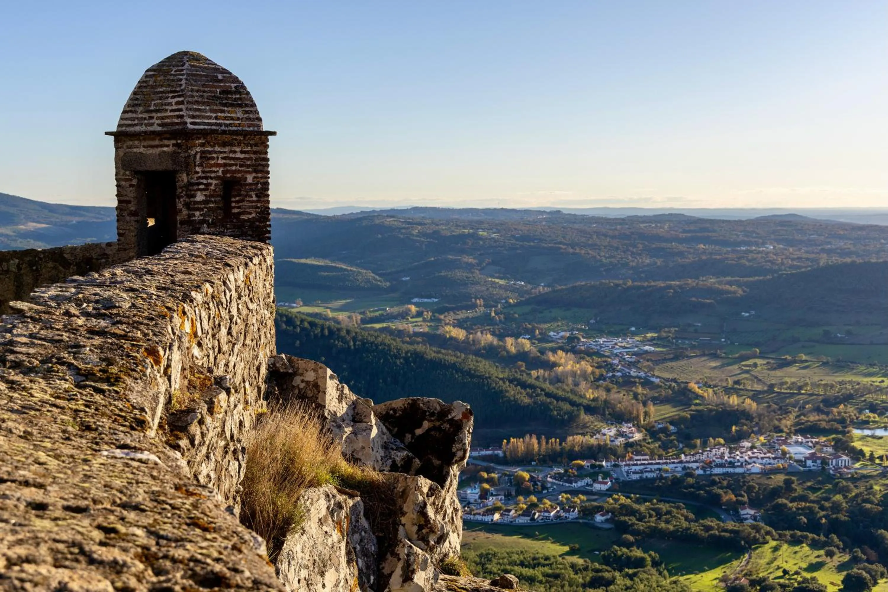 Natural landscape in Dom Dinis Marvão