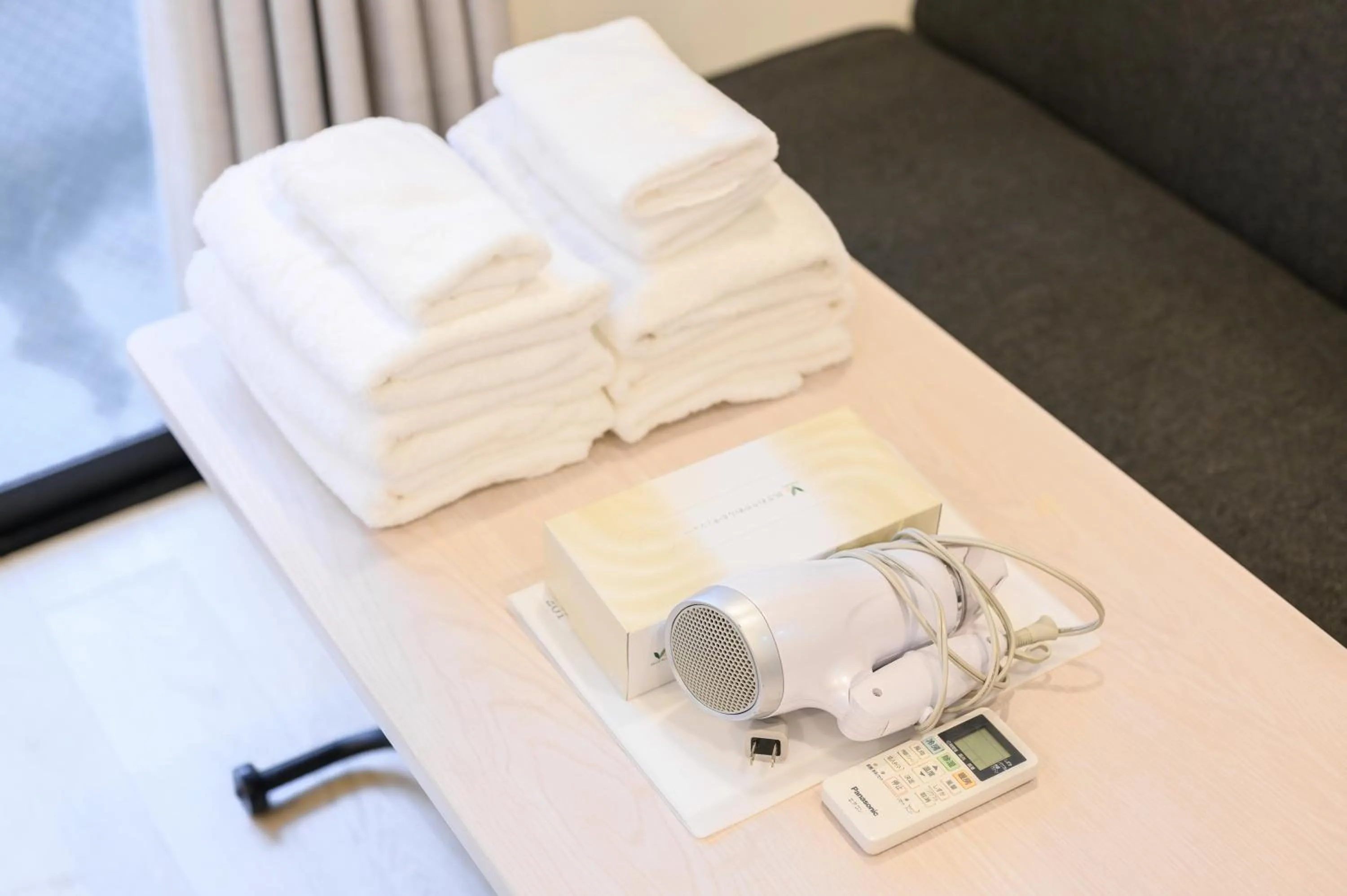 Bed in Oku Apartment