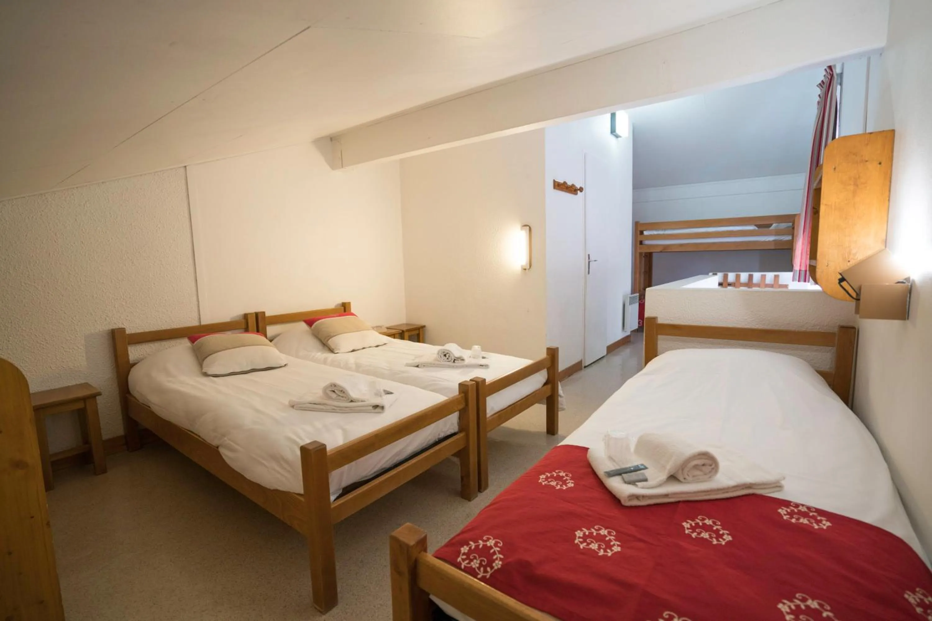 Bedroom, Bed in Village De Vacances Les Flocons Verts