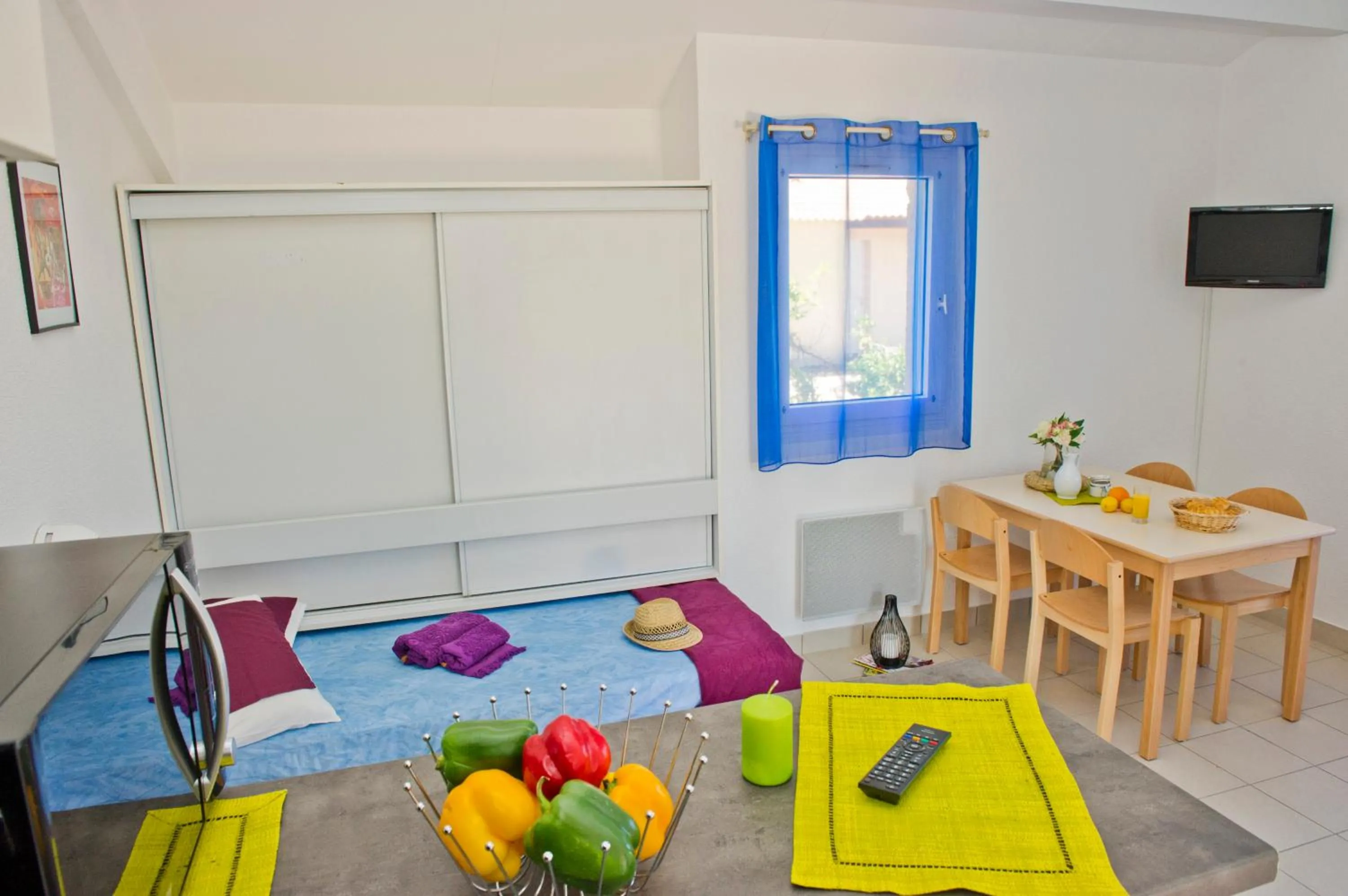 Living room in Azureva Le Grau du Roi