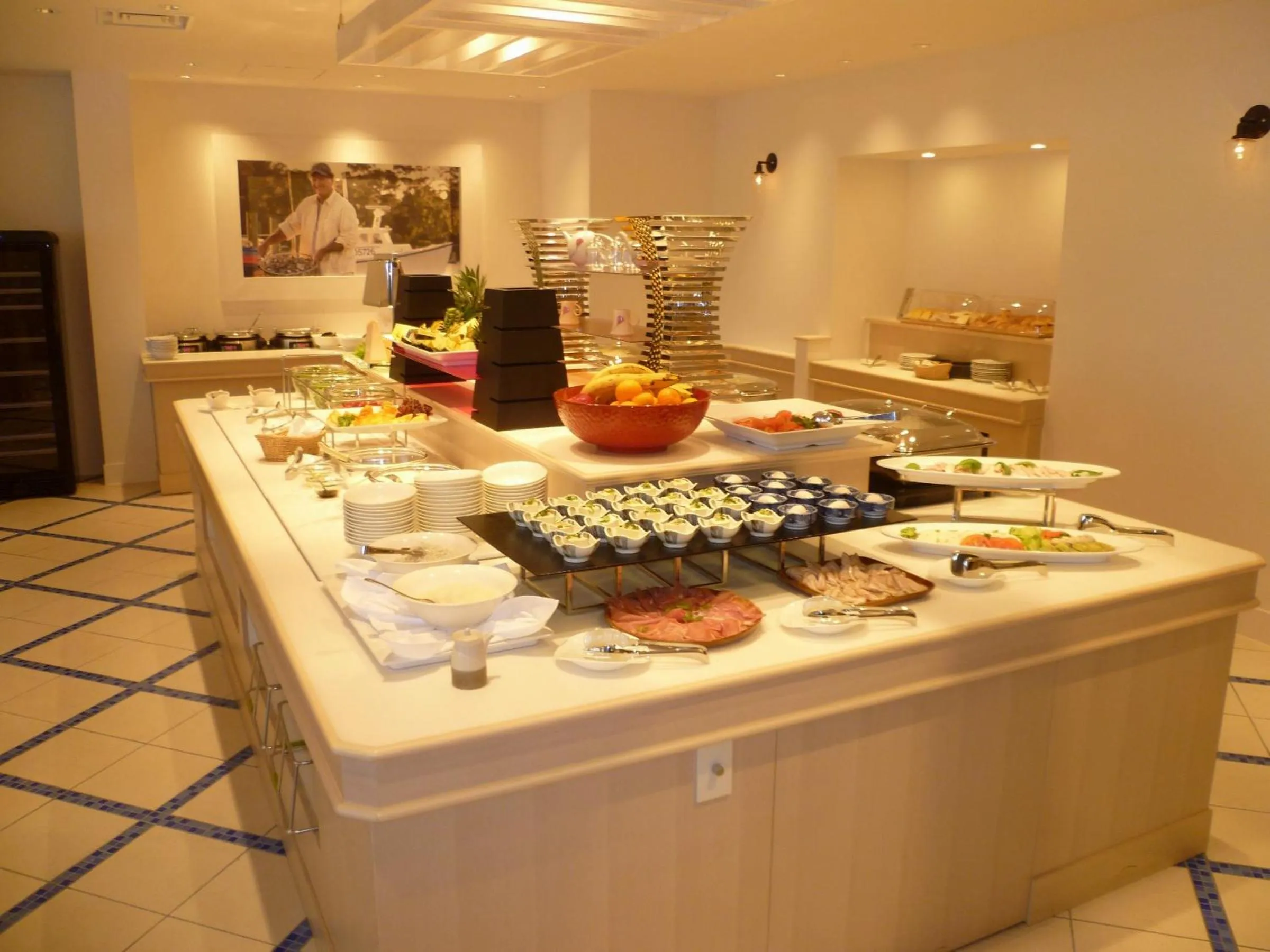 Buffet breakfast in Infinito Hotel and Spa