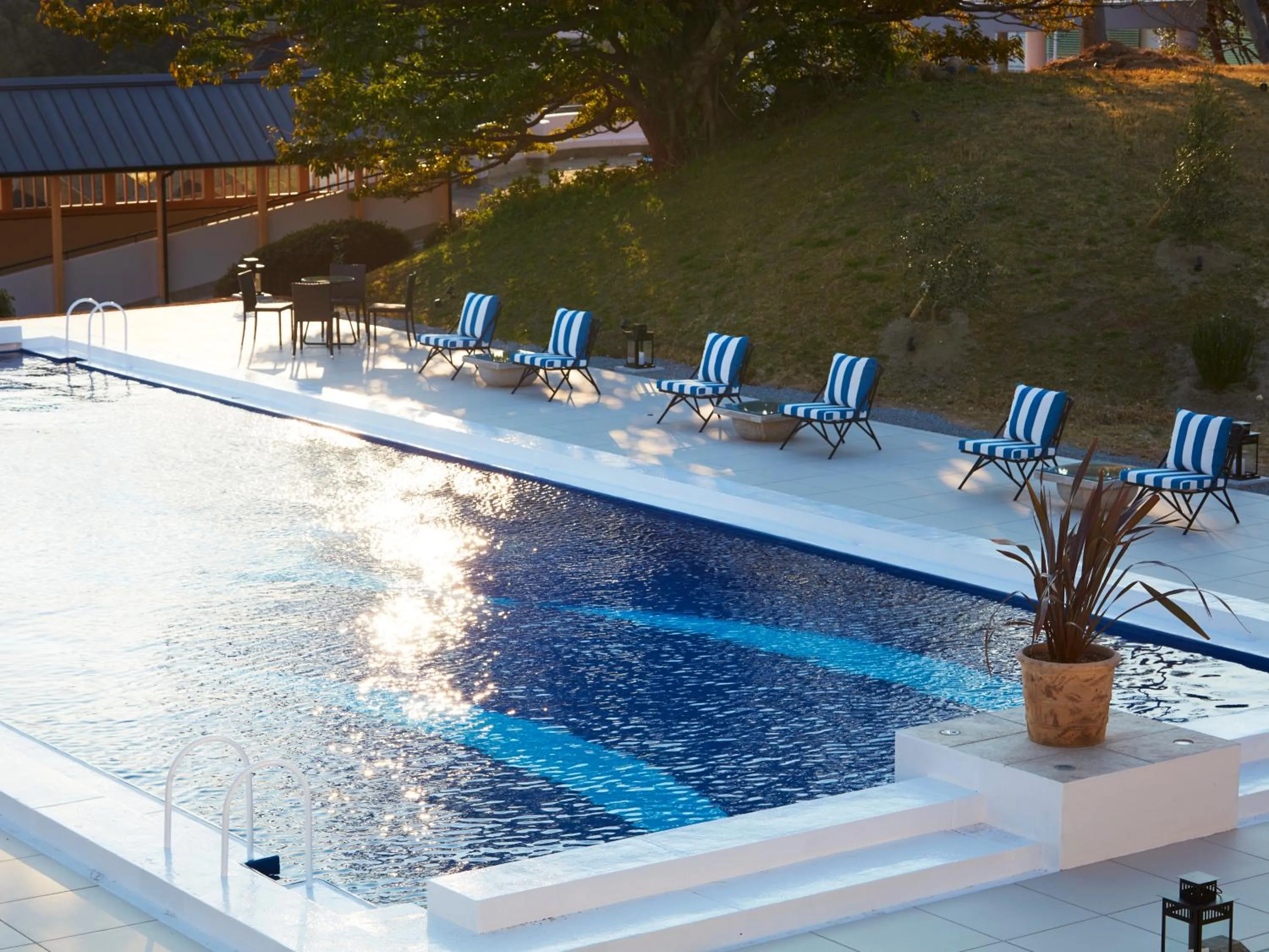 Swimming pool in Infinito Hotel and Spa