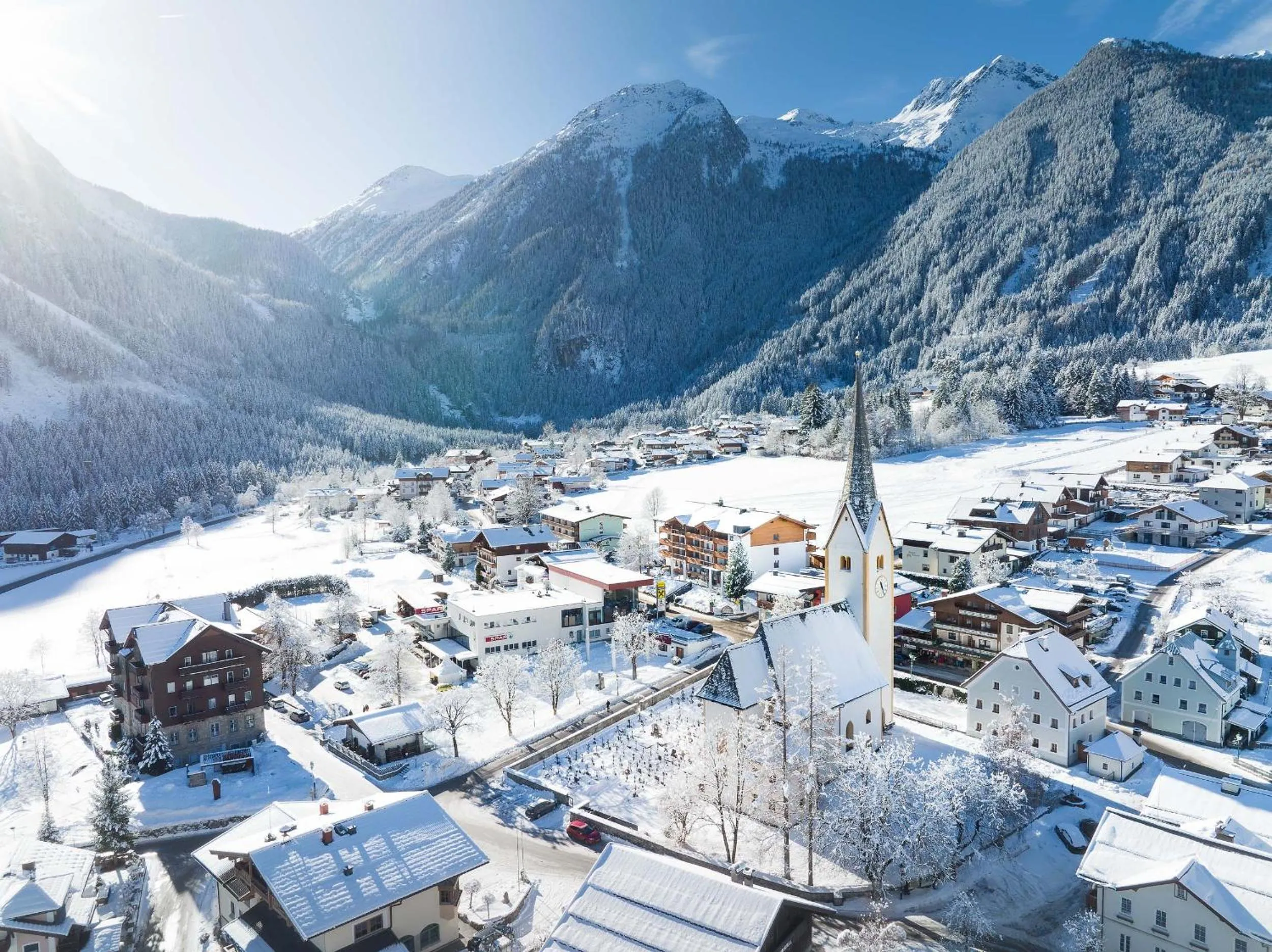 Property building in Hotel Post Krimml