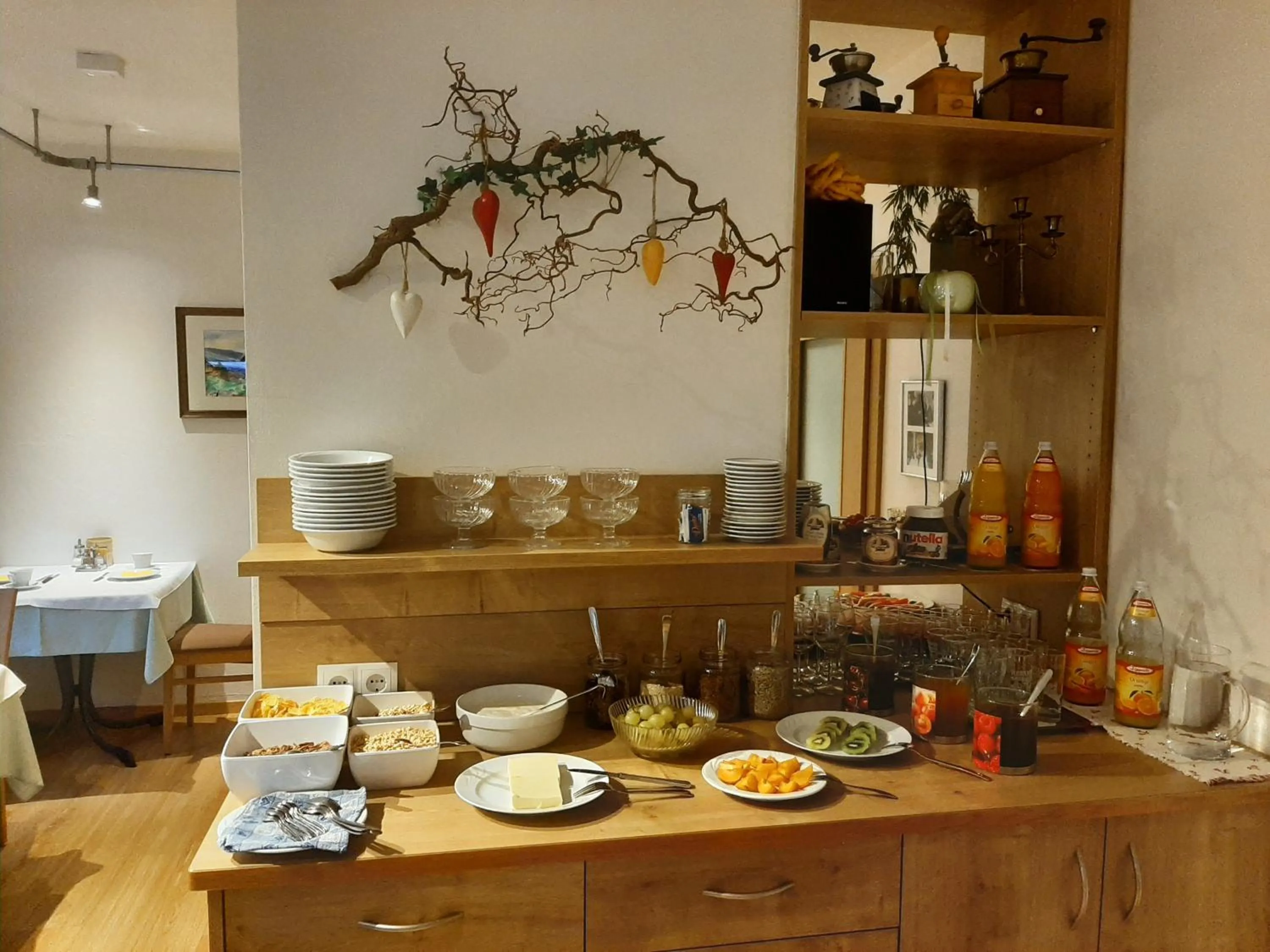 Buffet breakfast in Gasthof Anny