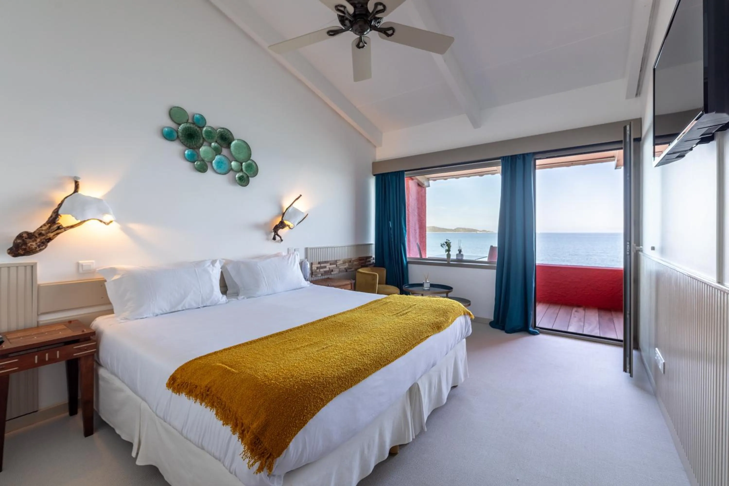 Bed in Hôtel Dolce Notte