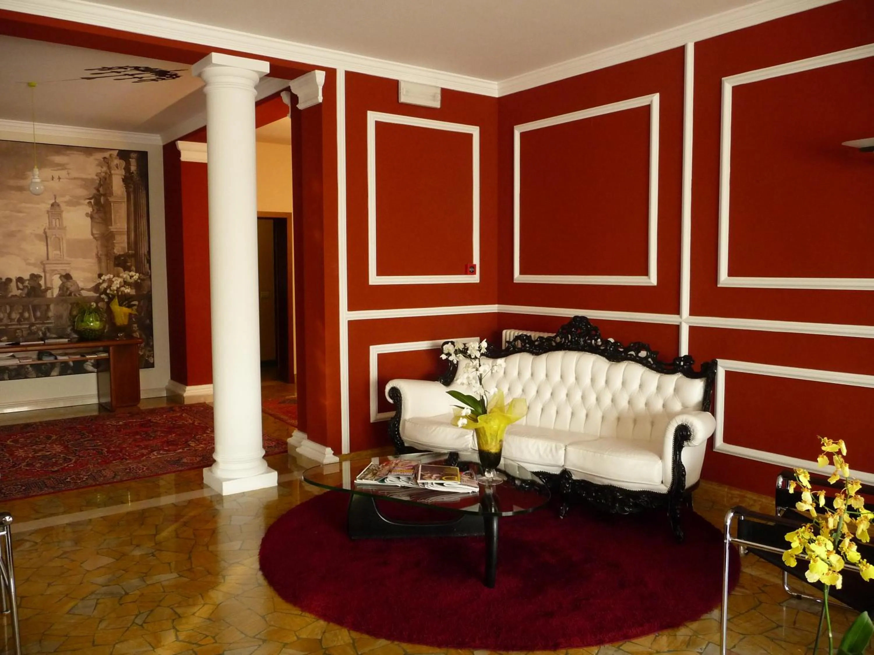 Lobby or reception in Hotel Luna