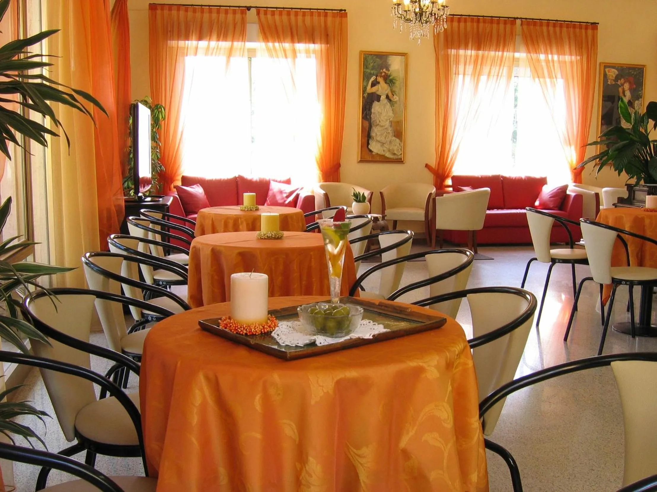 Lounge or bar in Hotel Olimpia