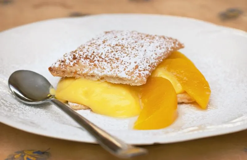 Food close-up in Hotel Olimpia