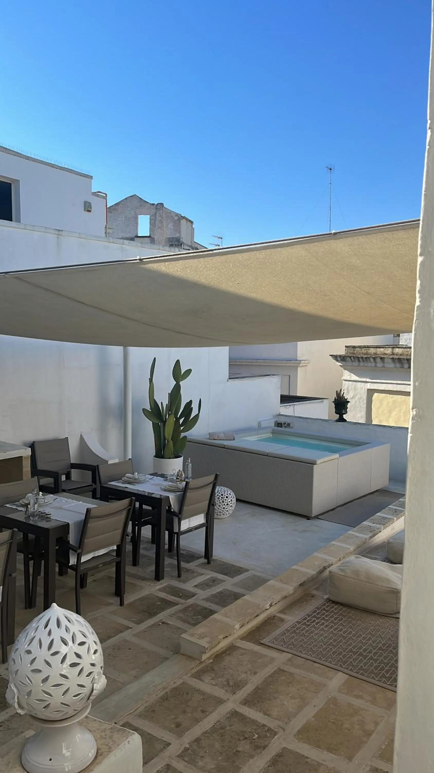 Pool view in Agata Salento Luxury Home