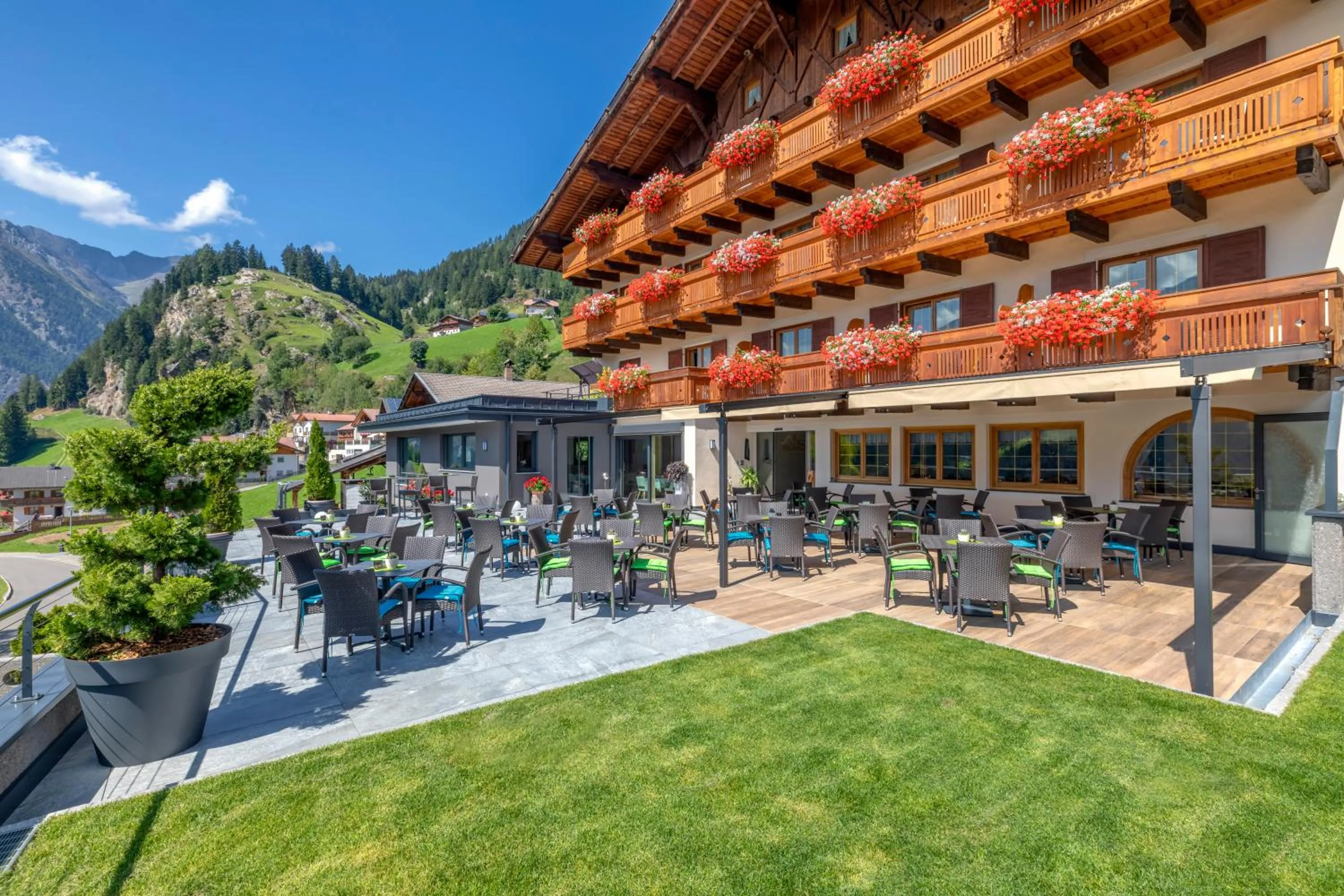 Balcony/Terrace in Hotel Kronhof